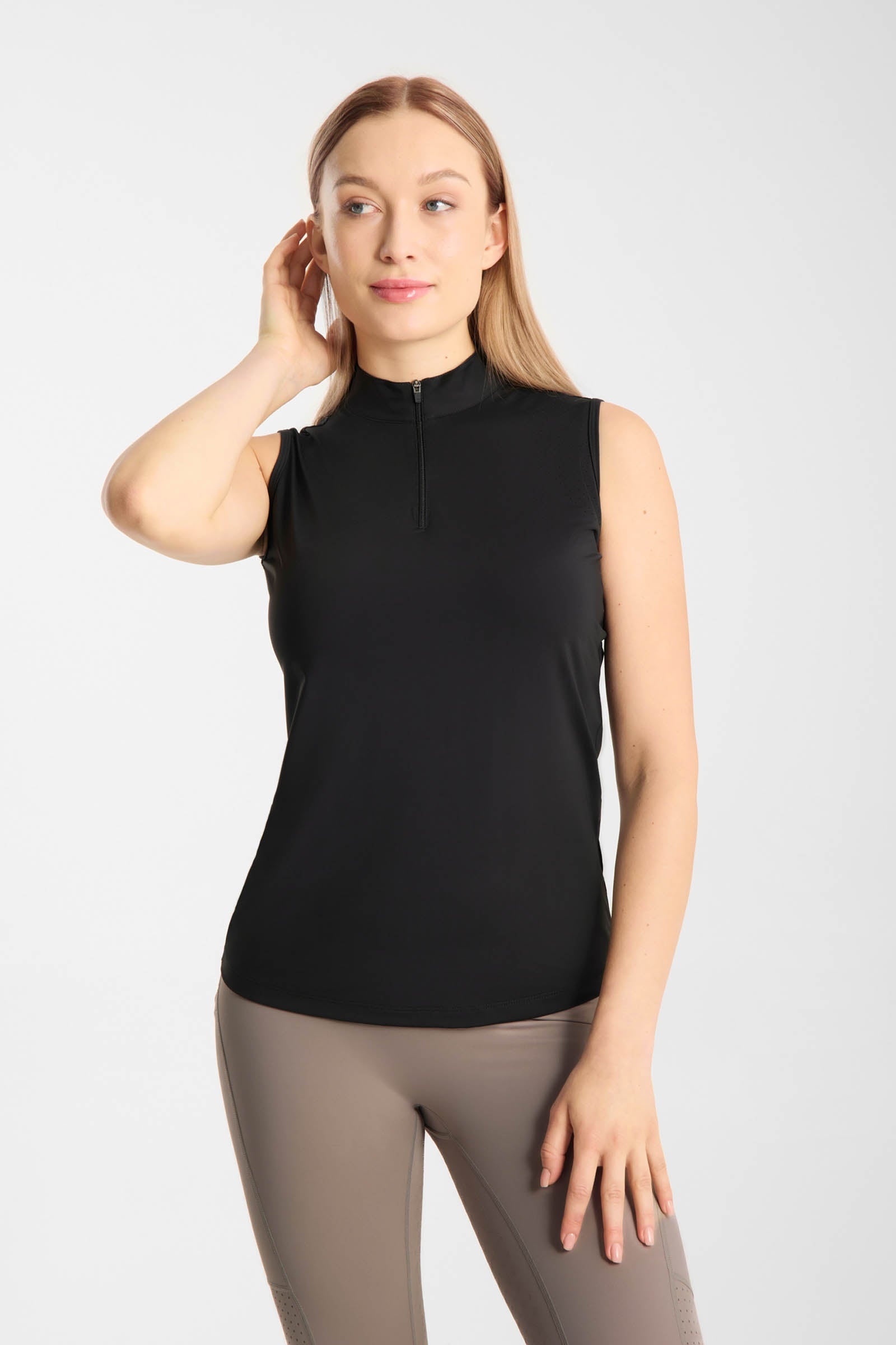 Horze Emmie dámské chladivé tréninkové tričko bez rukávů Women’s Riding Clothing