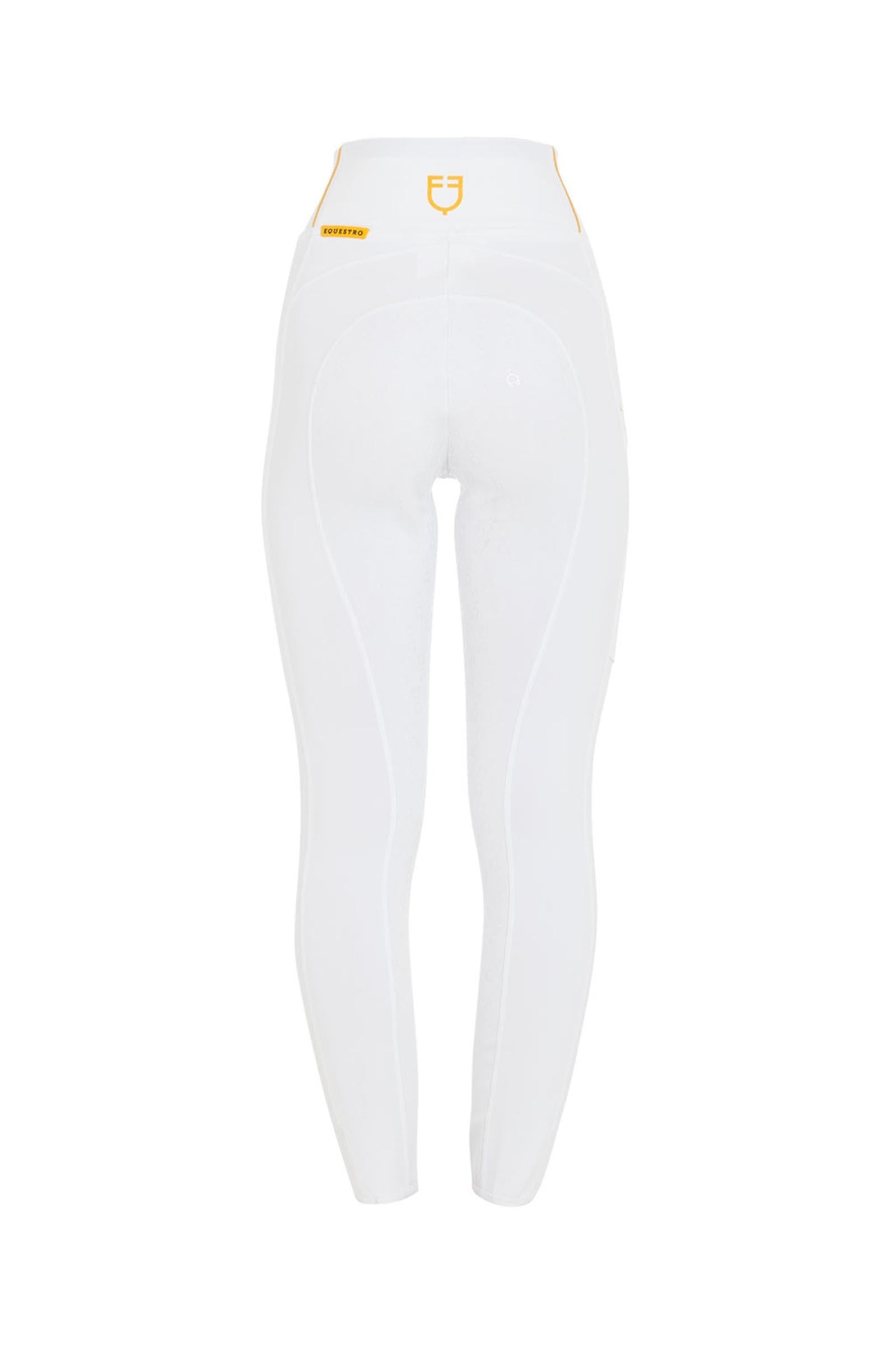 Equestro Women's Fleece Lining Full Grip Leggings Womens Breeches