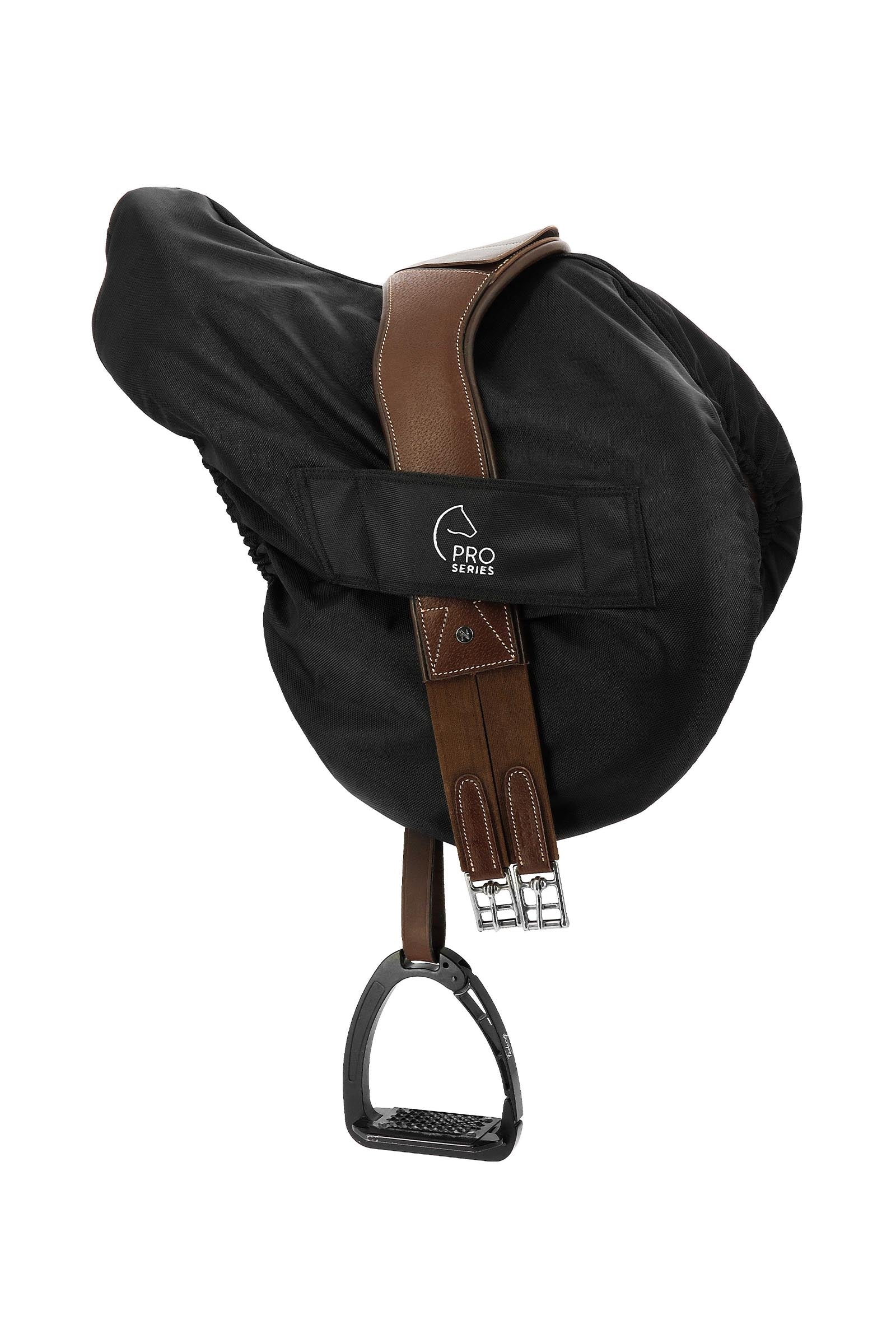 PRO SERIES Saddle Cover With Cutout For Stirrups Saddles, Girths & Stirrups