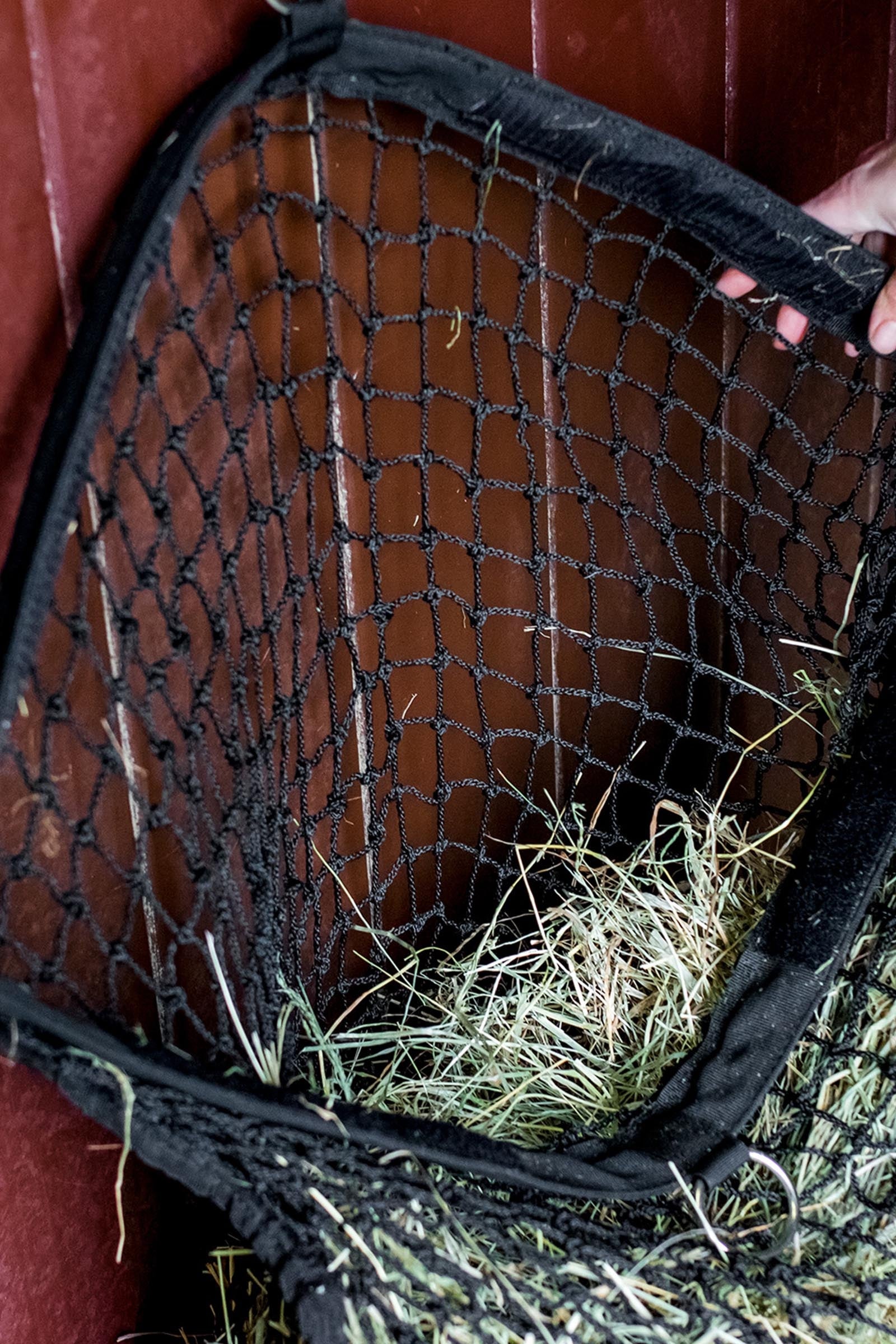 undefined Waldhausen Hay Net with Filling Aid (meshed 3 x 3 cm) Horse Feeders & Waterers