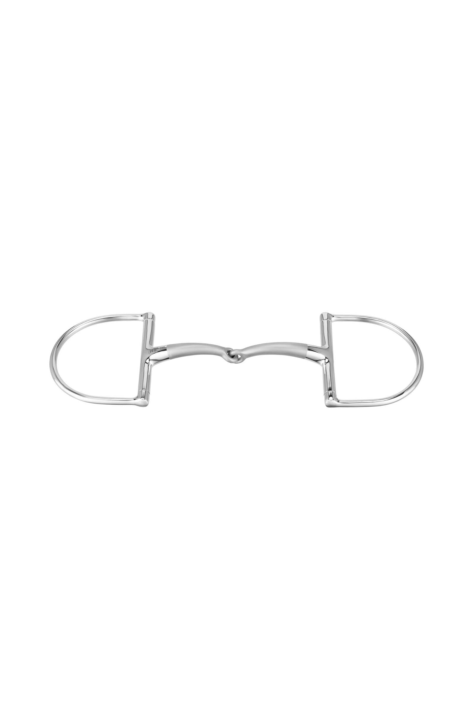 Sprenger Satinox D-kroužkové stihlové udidlo, jednoduše lomené, 14 mm, nerezová ocel Horse Bits
