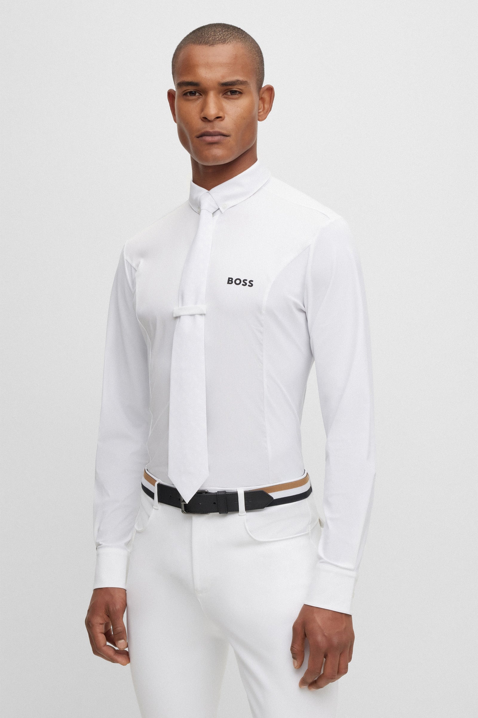 BOSS Equestrian Pánská výstavní košile Boss Norman Mens Riding Clothing