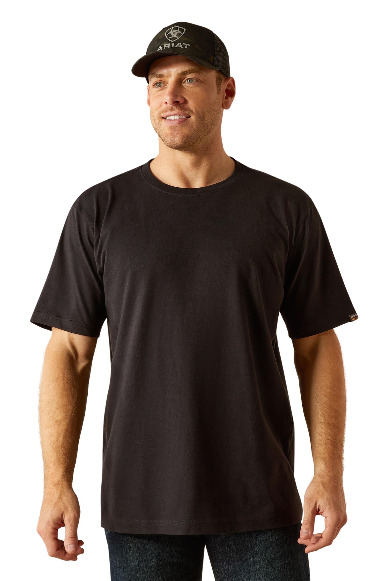 Ariat Rebar Cotton Strong Standard Pánské tričko Mens Riding Clothing