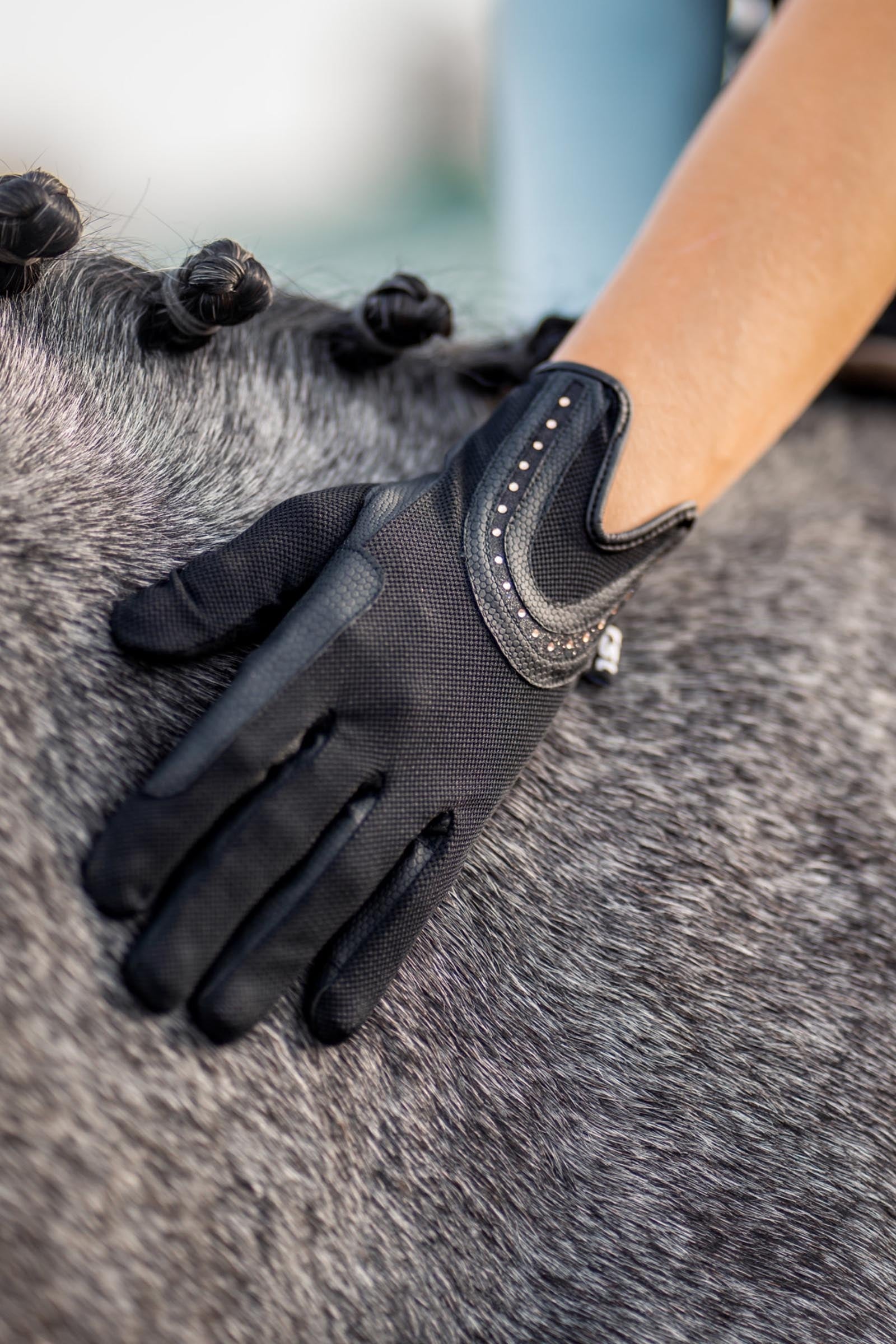RSL Good Luck Glitter Riding Gloves Riding Gloves