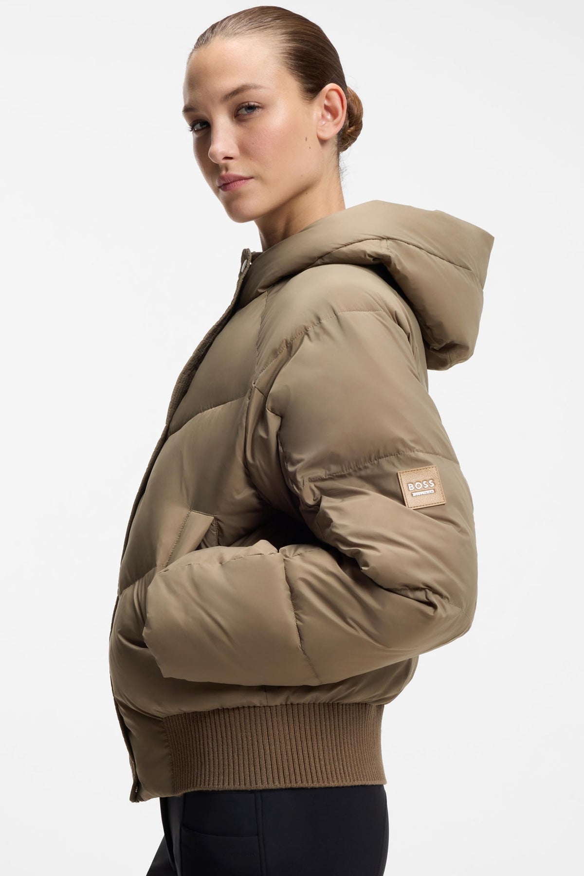 BOSS Equestrian Marsha Womens Bomber Puffer Jacket Women’s Riding Clothing