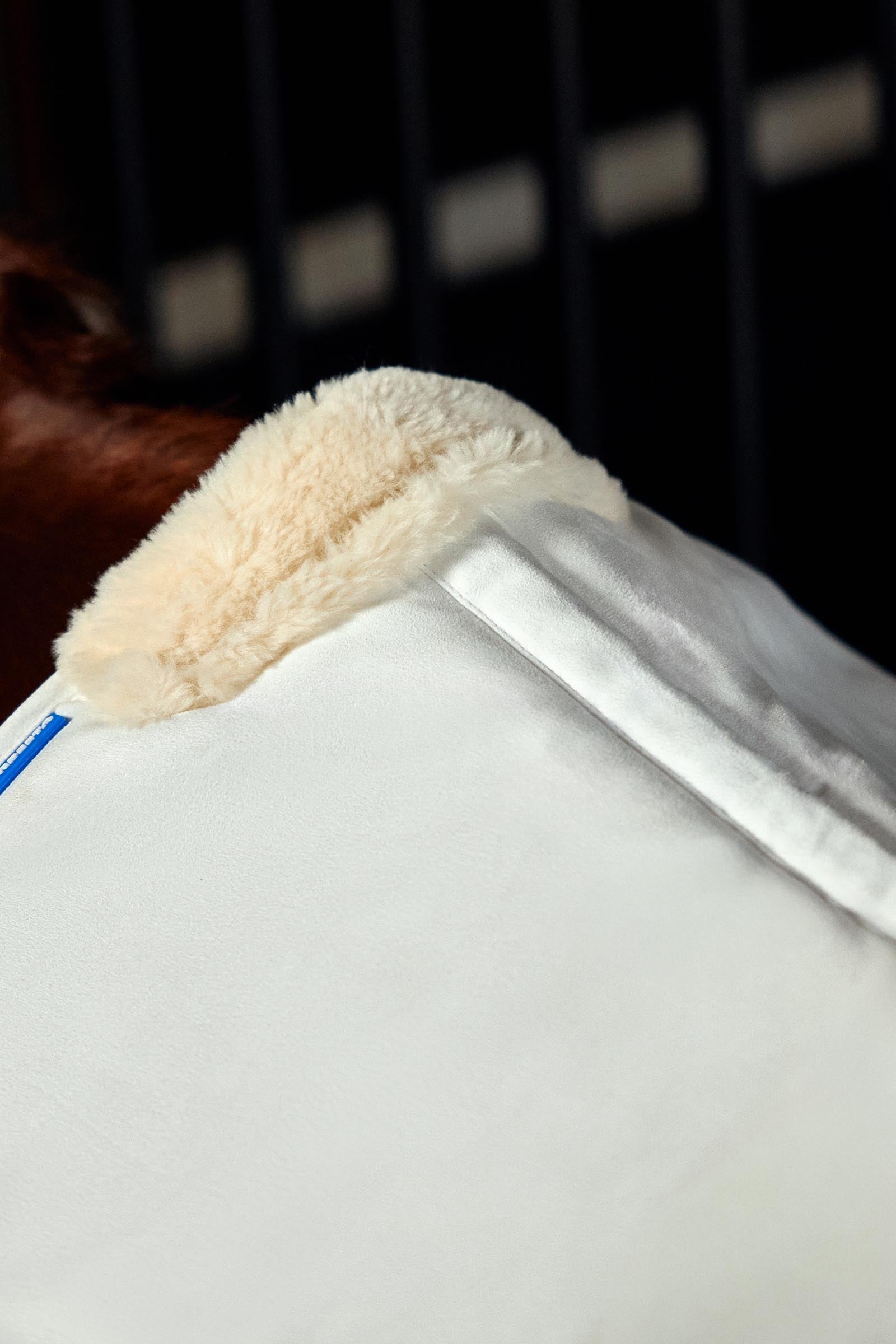 Weatherbeeta Memory Foam Comfort Fleece Edged Half Pad Saddle Pads