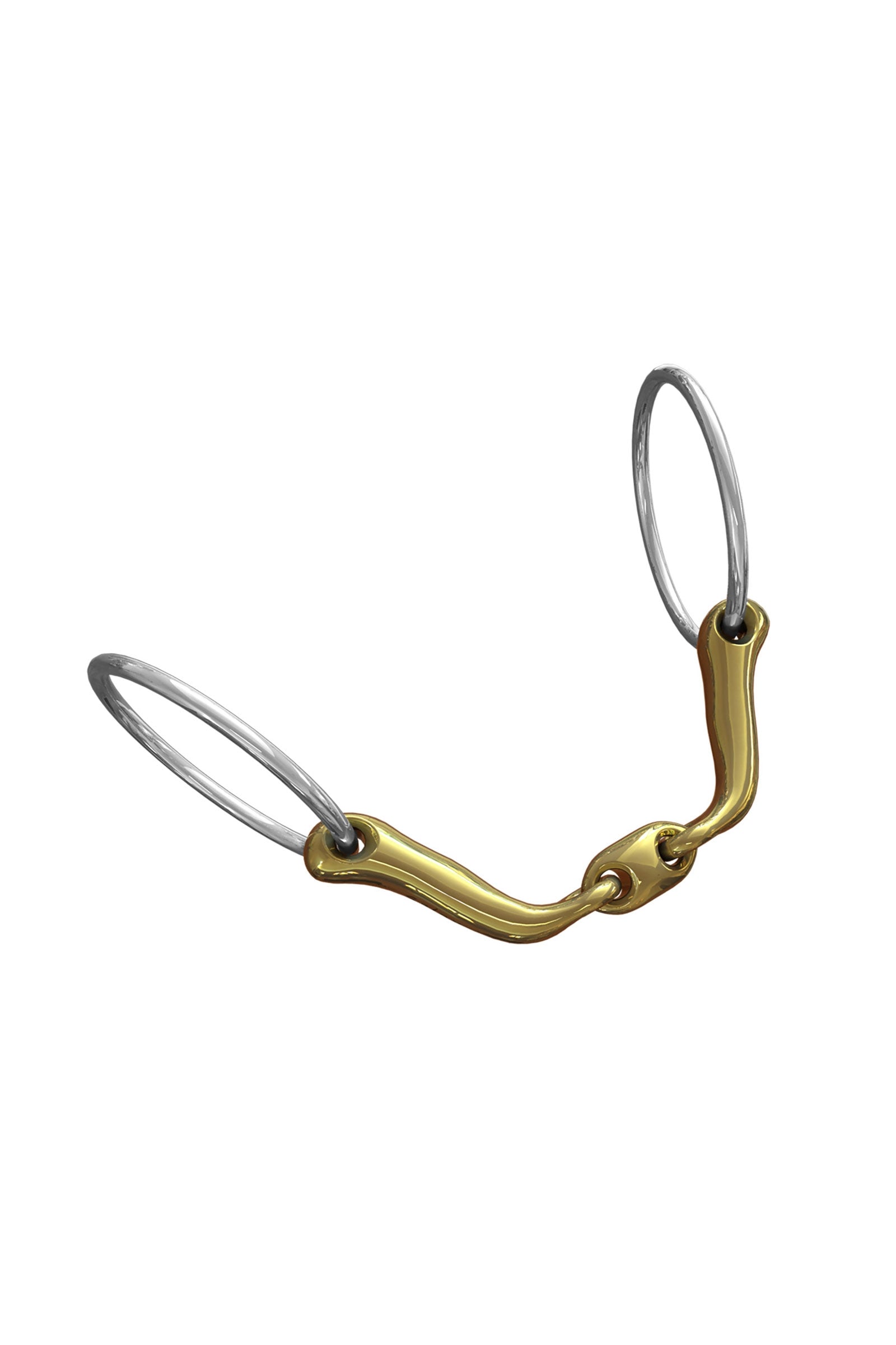 Neue Schule Bits NS Bits Verbindend 16mm 70mm Loose Ring Horse Bits