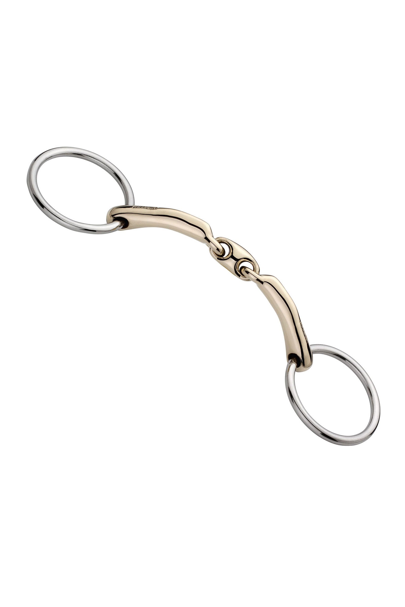 Sprenger Novocontact podložní stihlové udidlo, dvakrát lomené, 12 mm, Sensogan Horse Bits