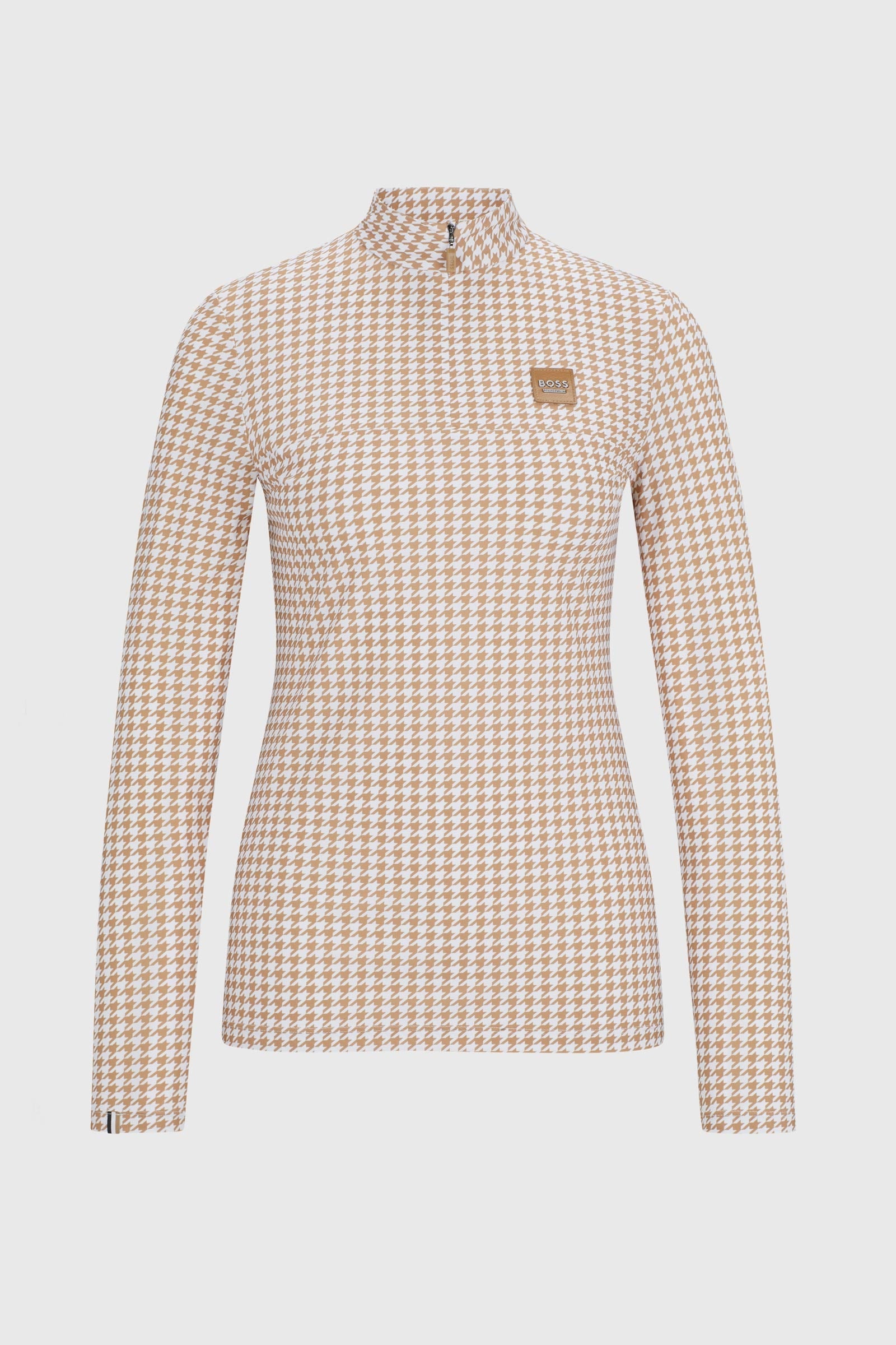 BOSS Equestrian Boss Rachel tréninkové tričko Houndstooth Women’s Riding Clothing