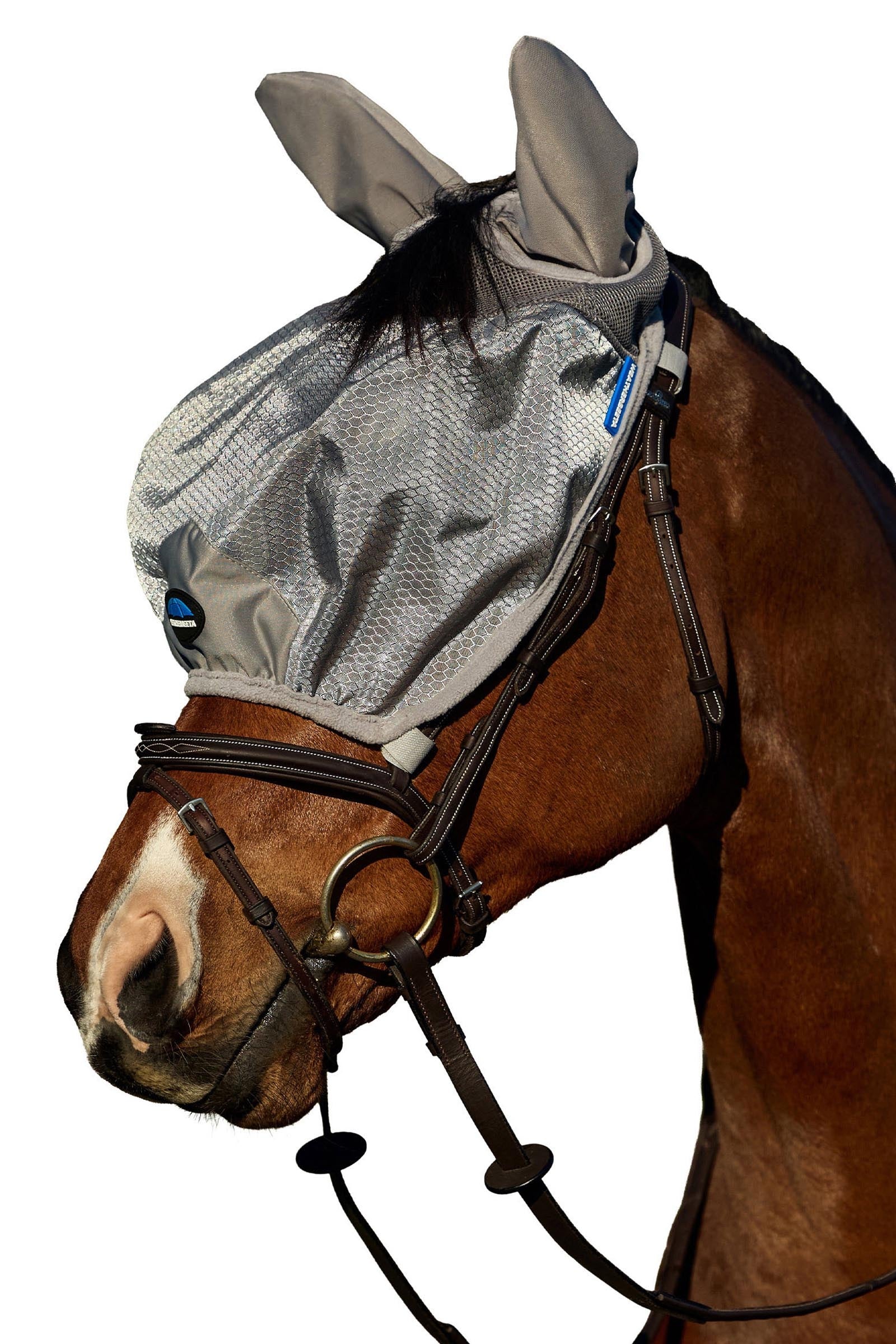 Weatherbeeta Comfitec Hexi Shield Fliegenmaske pro jízdu Antifly Protection for Horses