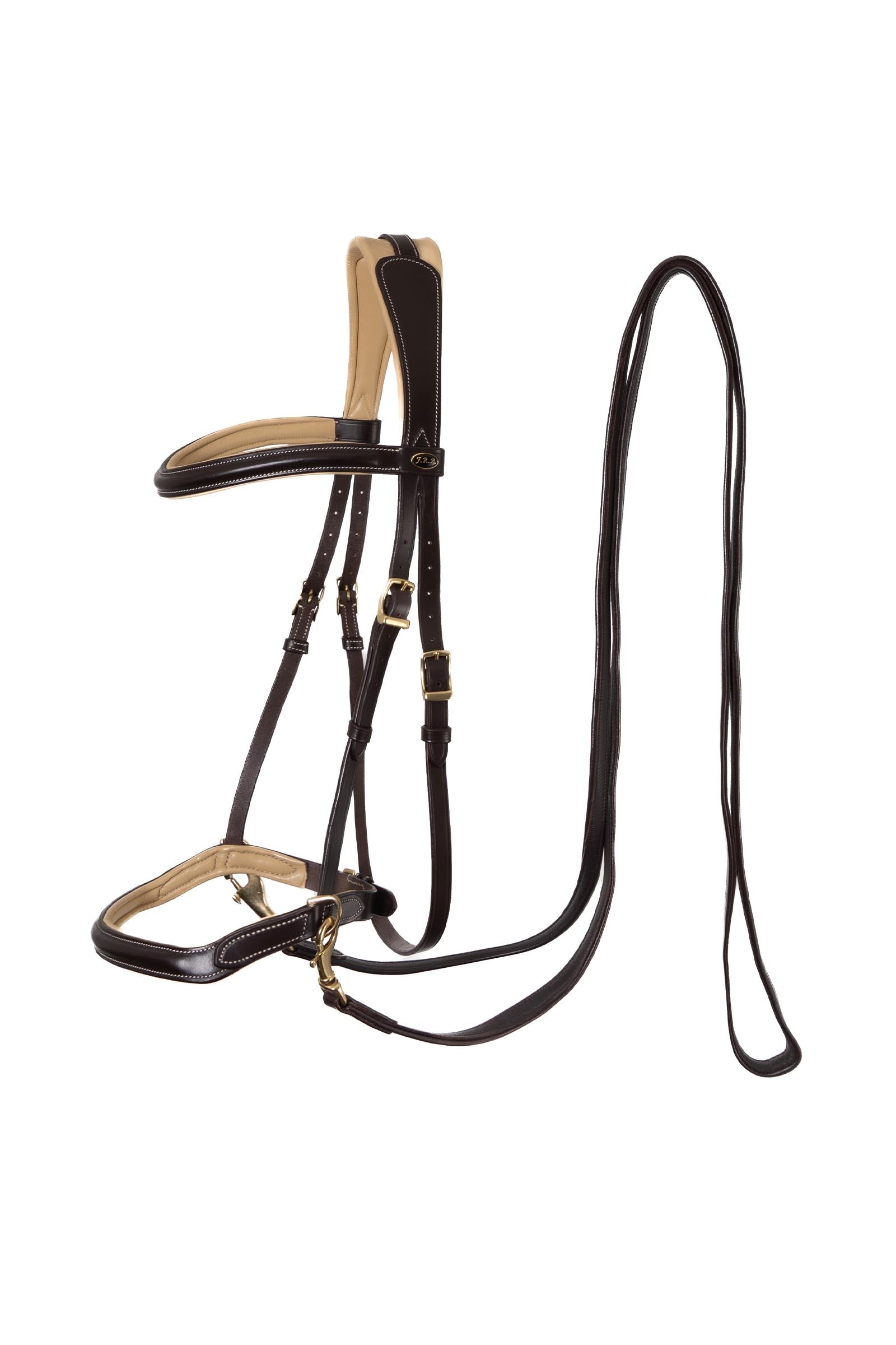 F.R.A. Freedom Riding Articles Sidepull Kiona s otěžemi (Systém 3) Bridles & Reins