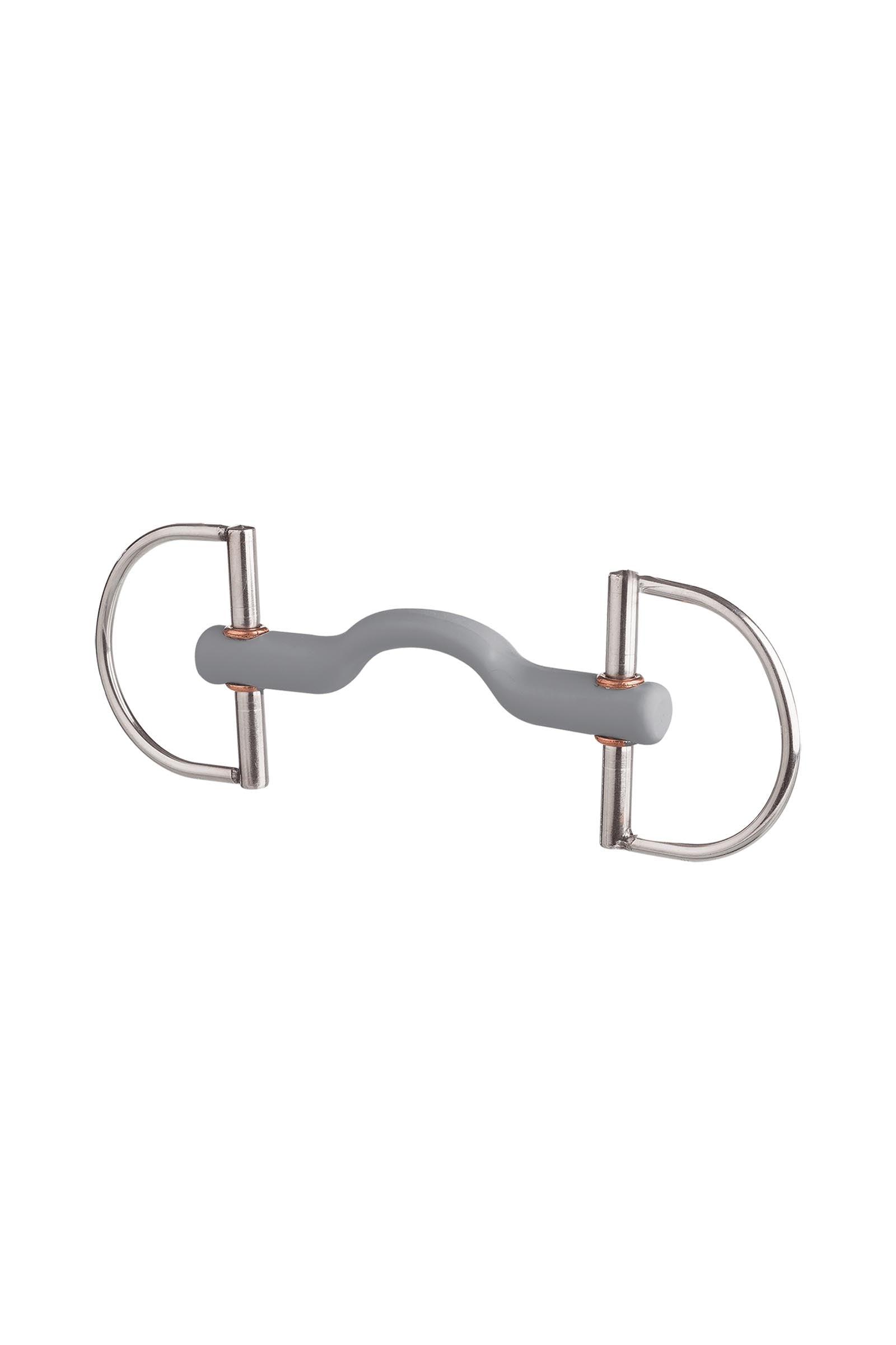 Beris D-kroužkové udidlo s jazykovým obloukem, měkké Horse Bits