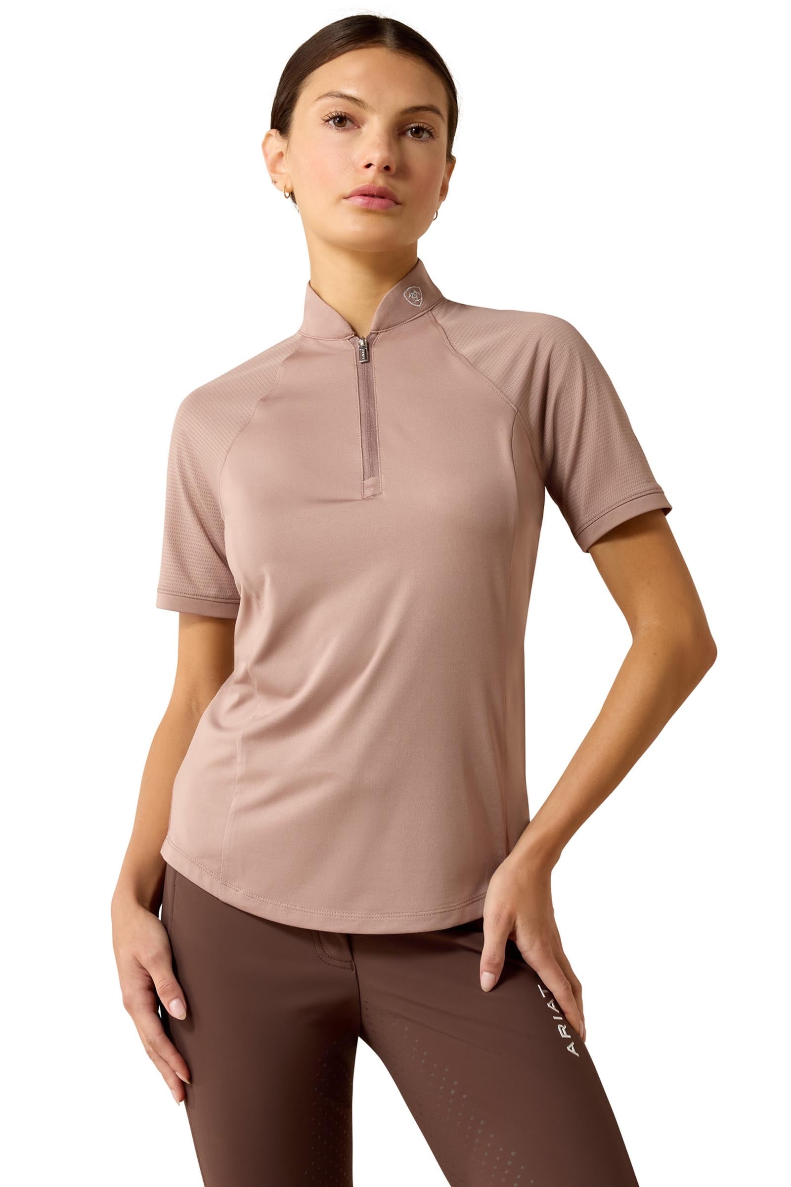 Ariat Soquel dámská funkční vrstva s 1/4 zipem Women’s Riding Clothing