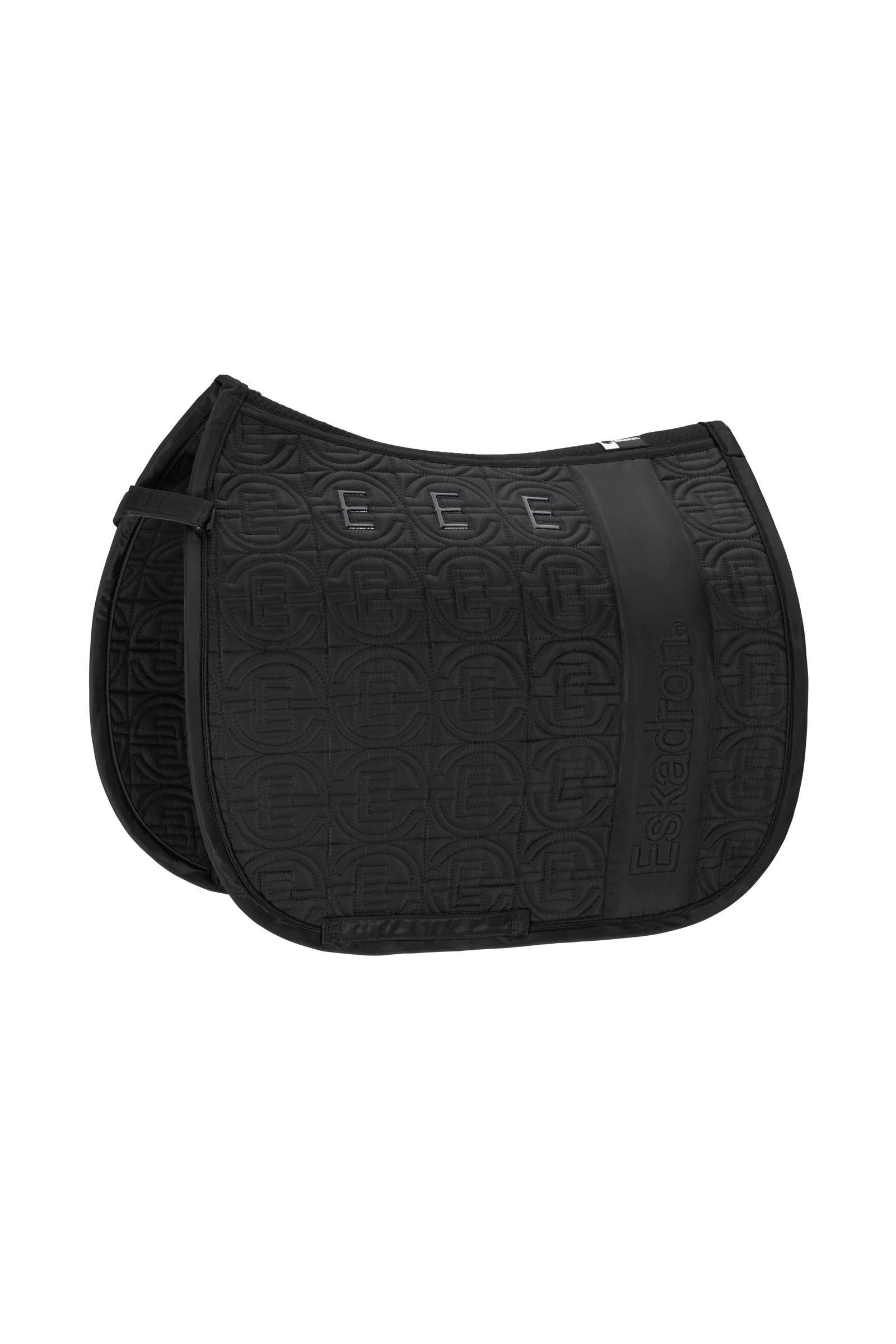 Eskadron Dynamic SS24 Velká čtvercová vysokolesklá šabracka pro drezuru Saddle Pads