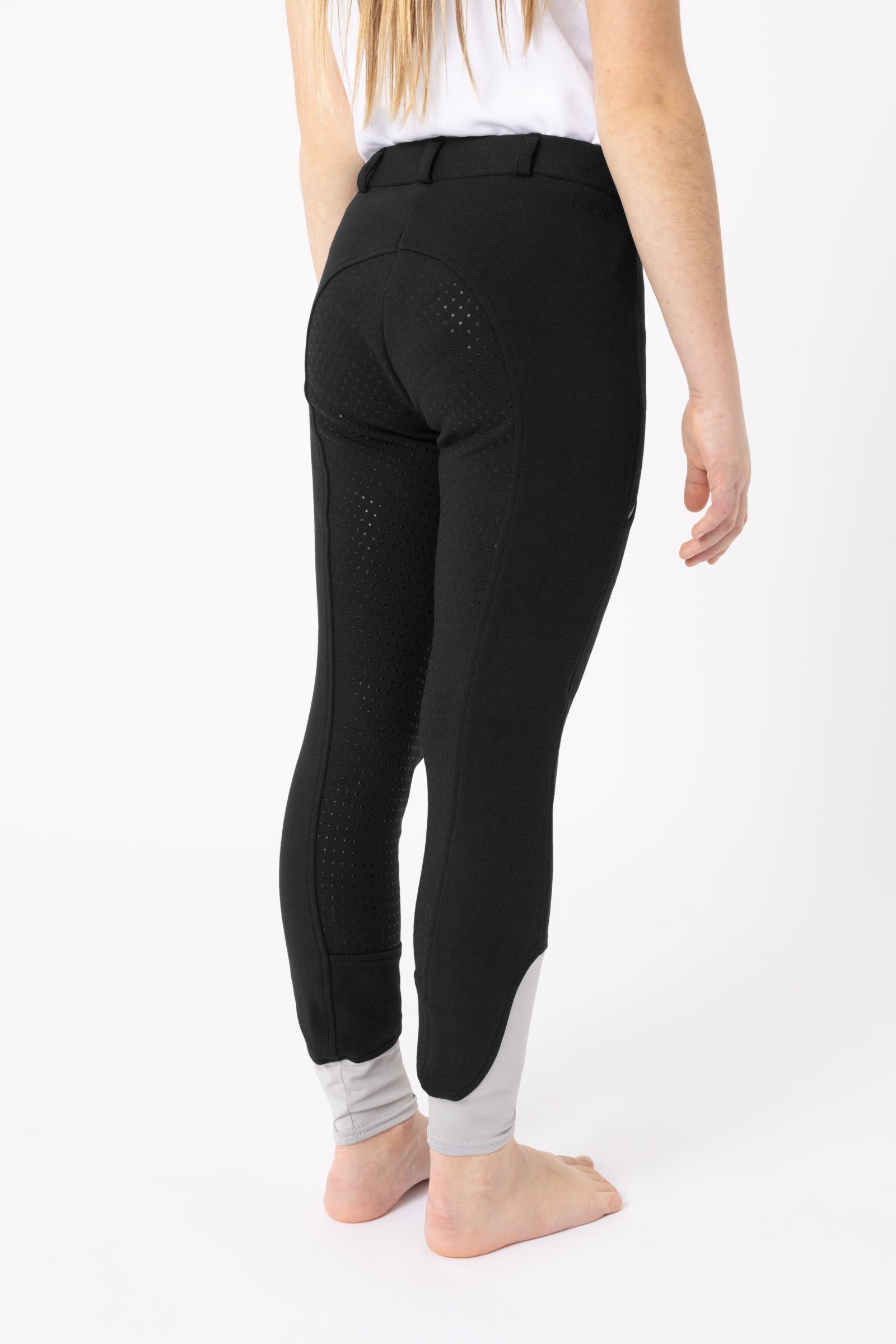 Horze Felicia dětské jezdecké legíny s plným sedlem Kids Apparel
