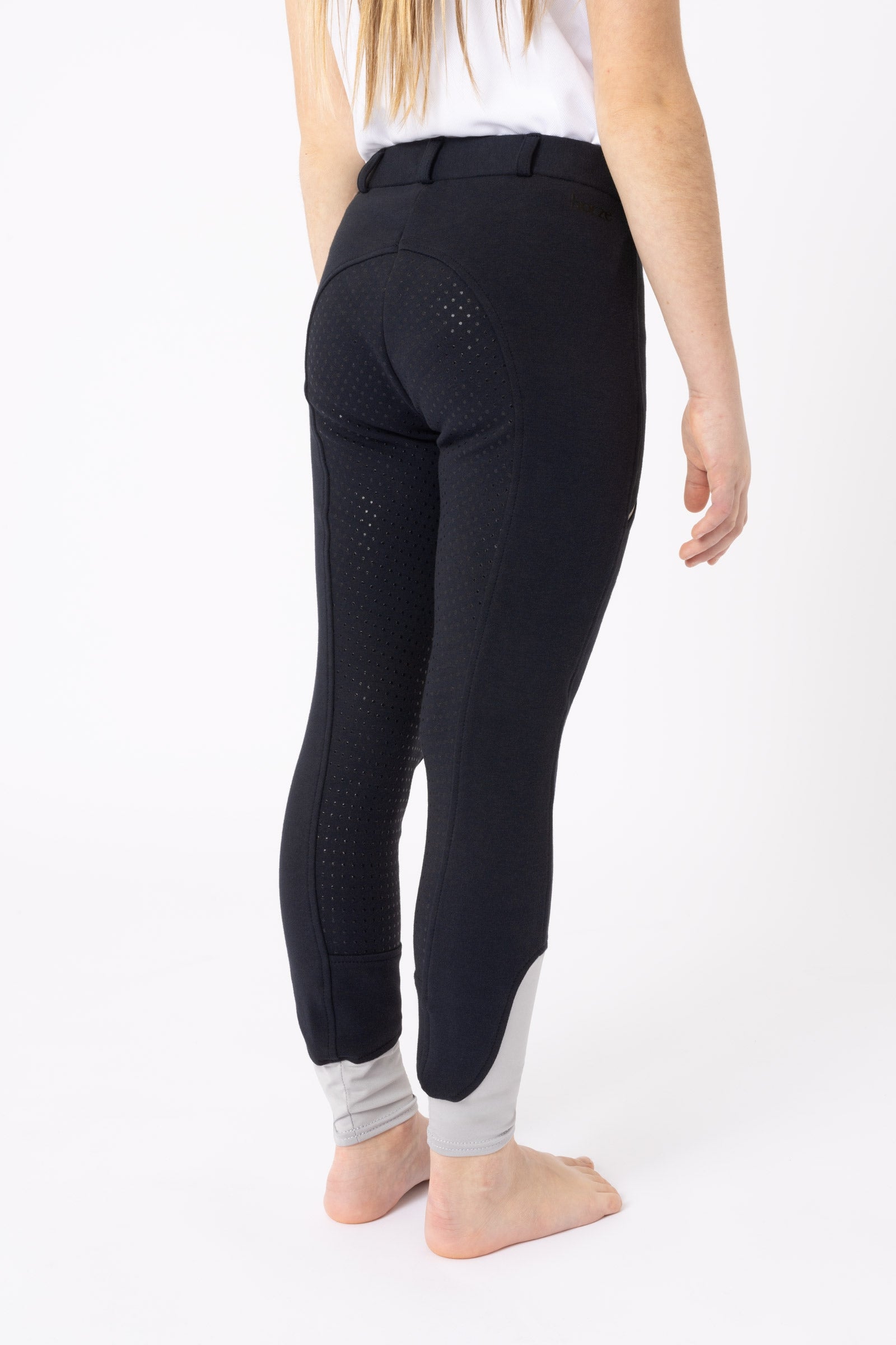 Horze Felicia dětské jezdecké legíny s plným sedlem Kids Apparel