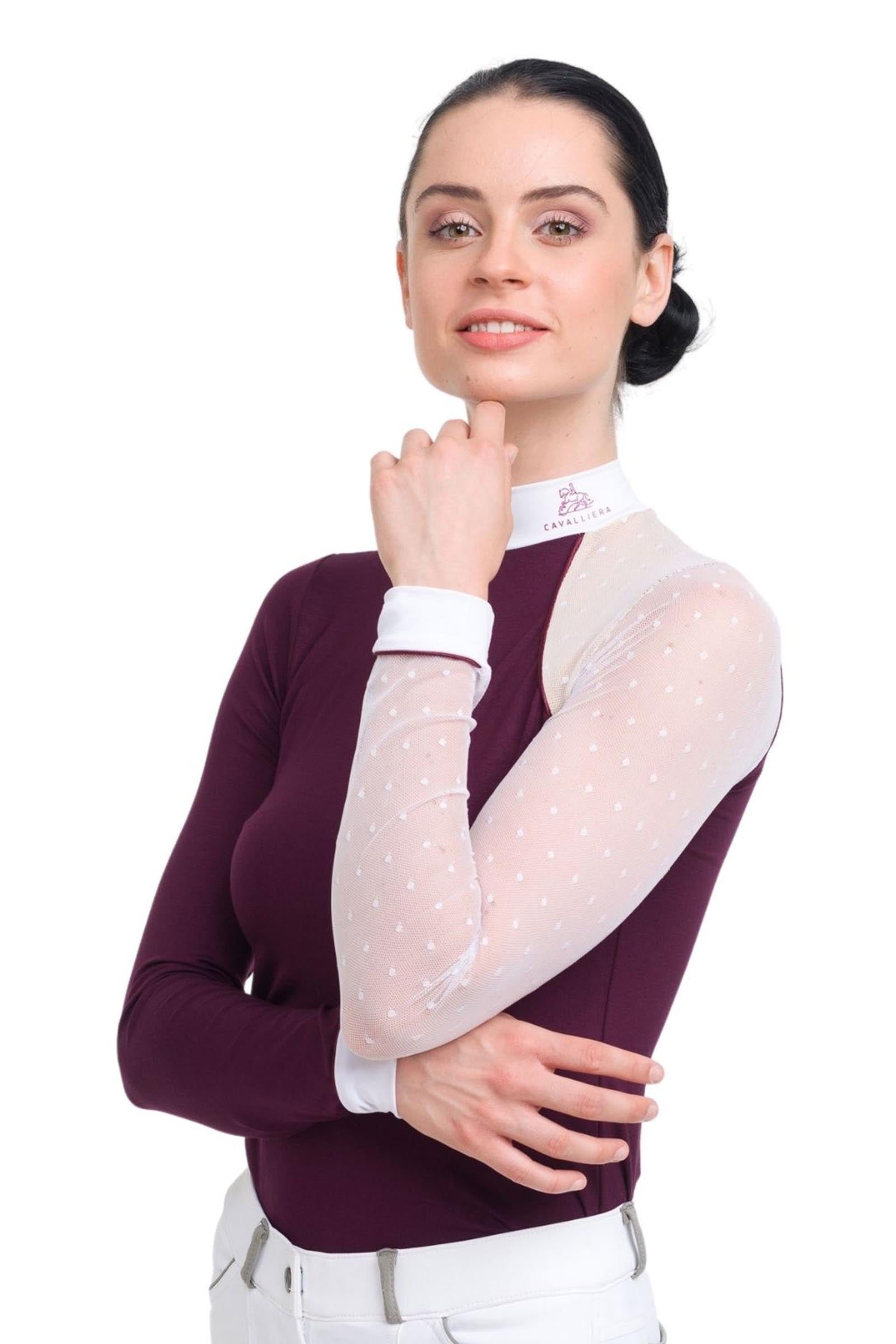 Cavalliera Modern Dame Women´s Riding Show Shirt, Long Sleeve Women’s Riding Clothing