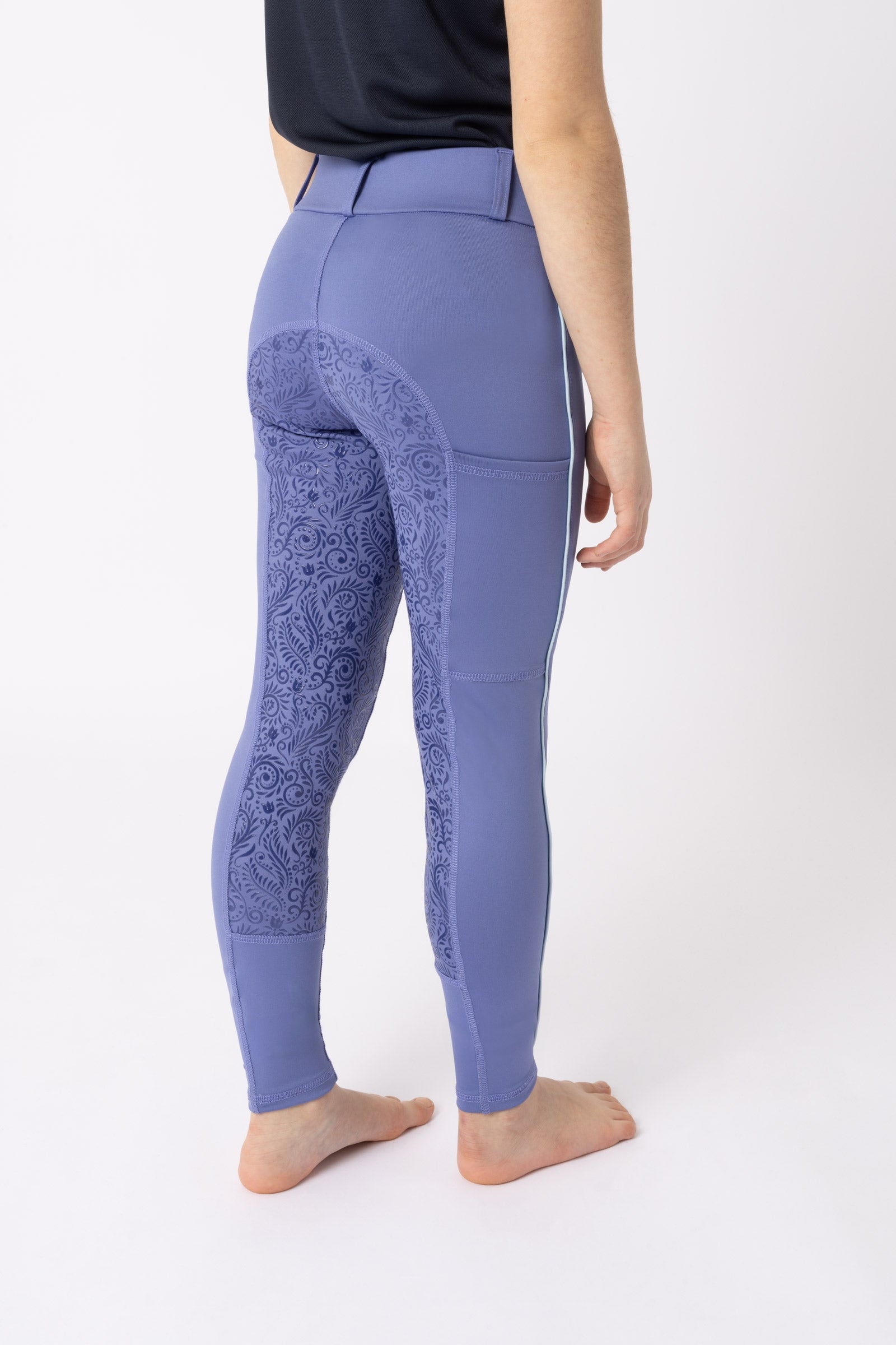 Horze Dětské legíny Suna s plnou přilnavostí Kids Apparel