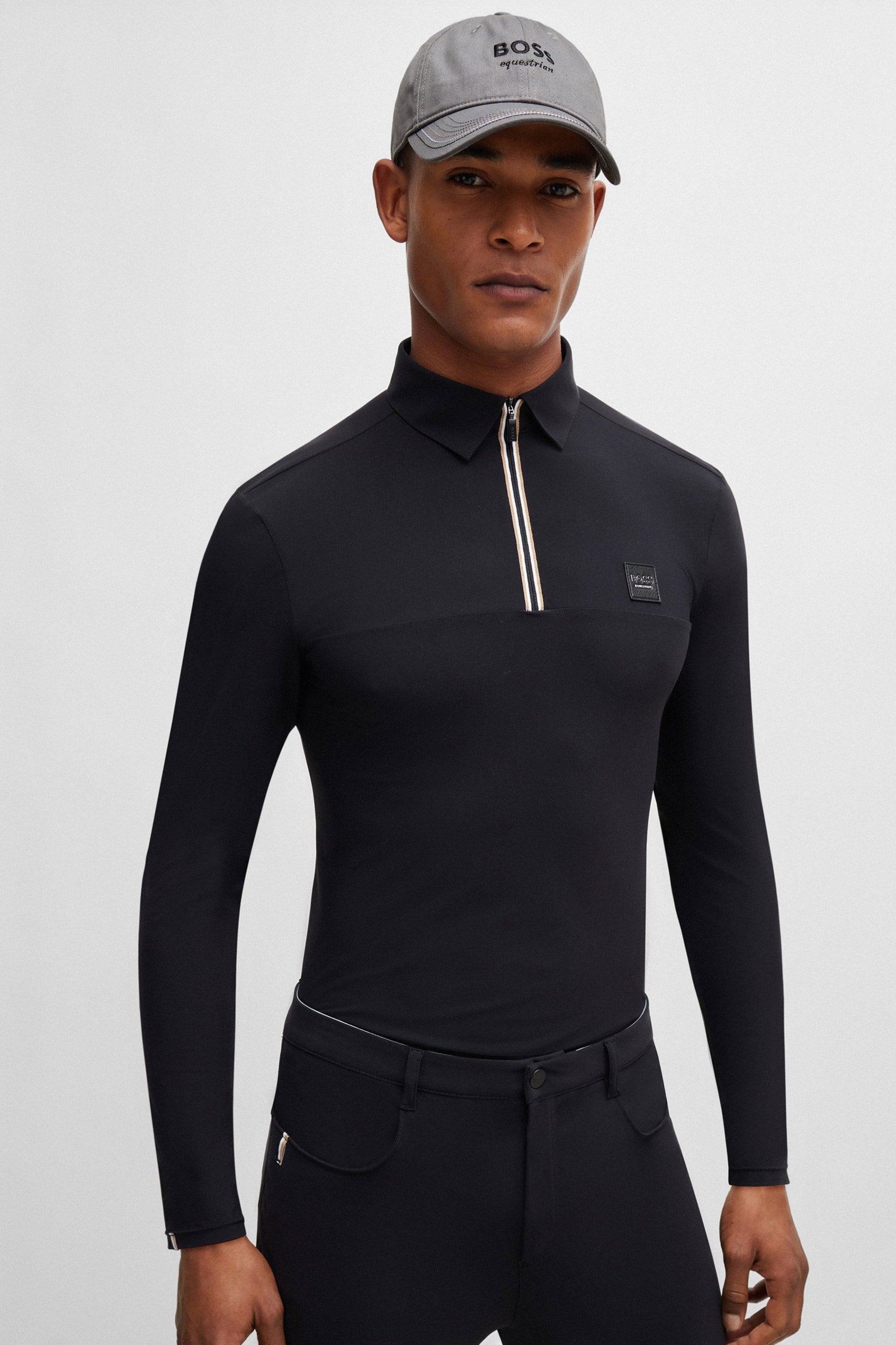 BOSS Equestrian Boss Cap Embroidery Accessories