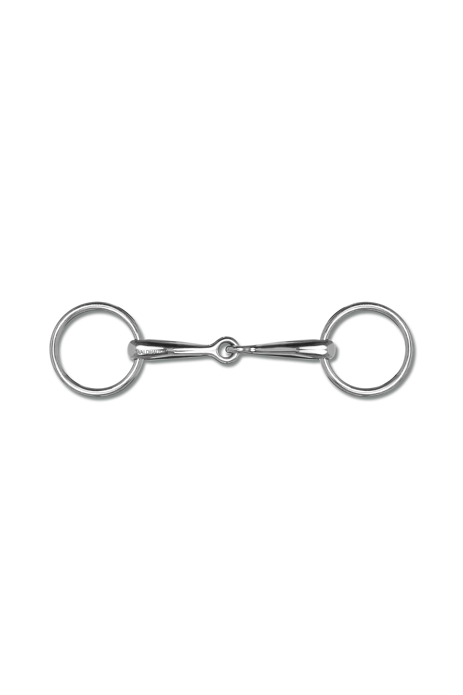 Waldhausen Pony stihlové udidlo Economic SS plné, jednoduše lomené, 14 mm Horse Bits