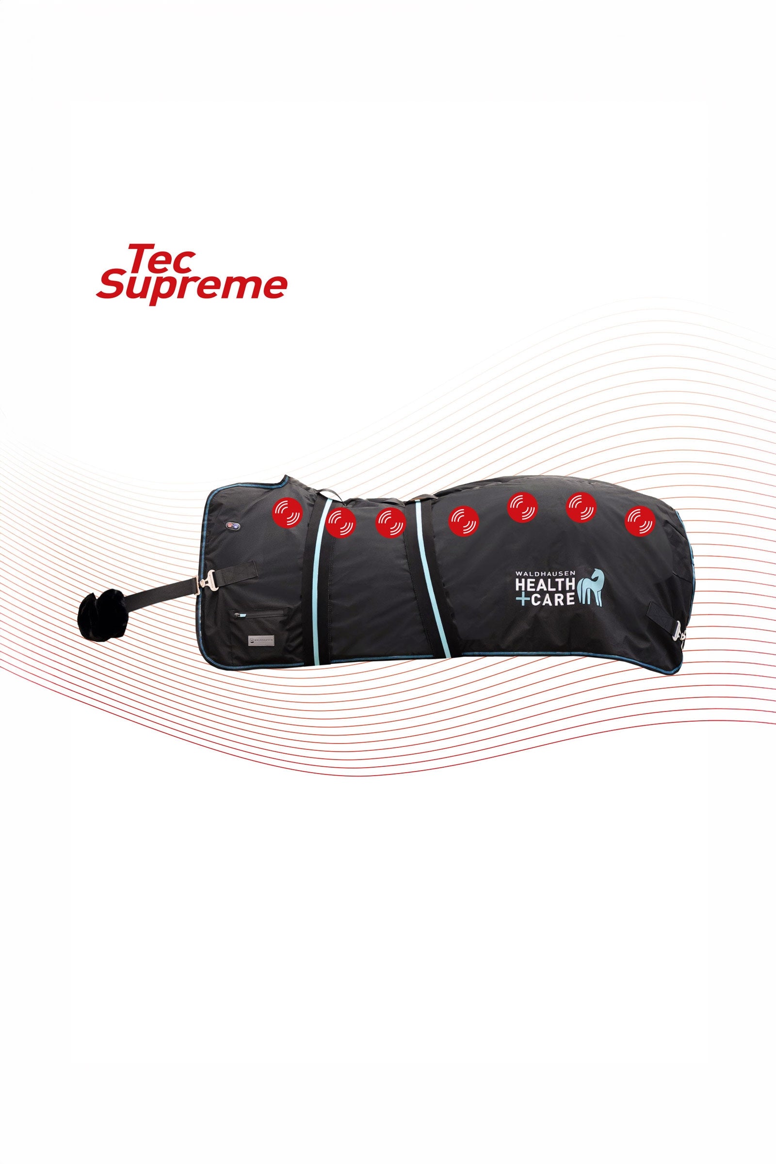 Waldhausen Health + Care Tec Supreme vyhřívací a masážní deka Horse Rugs