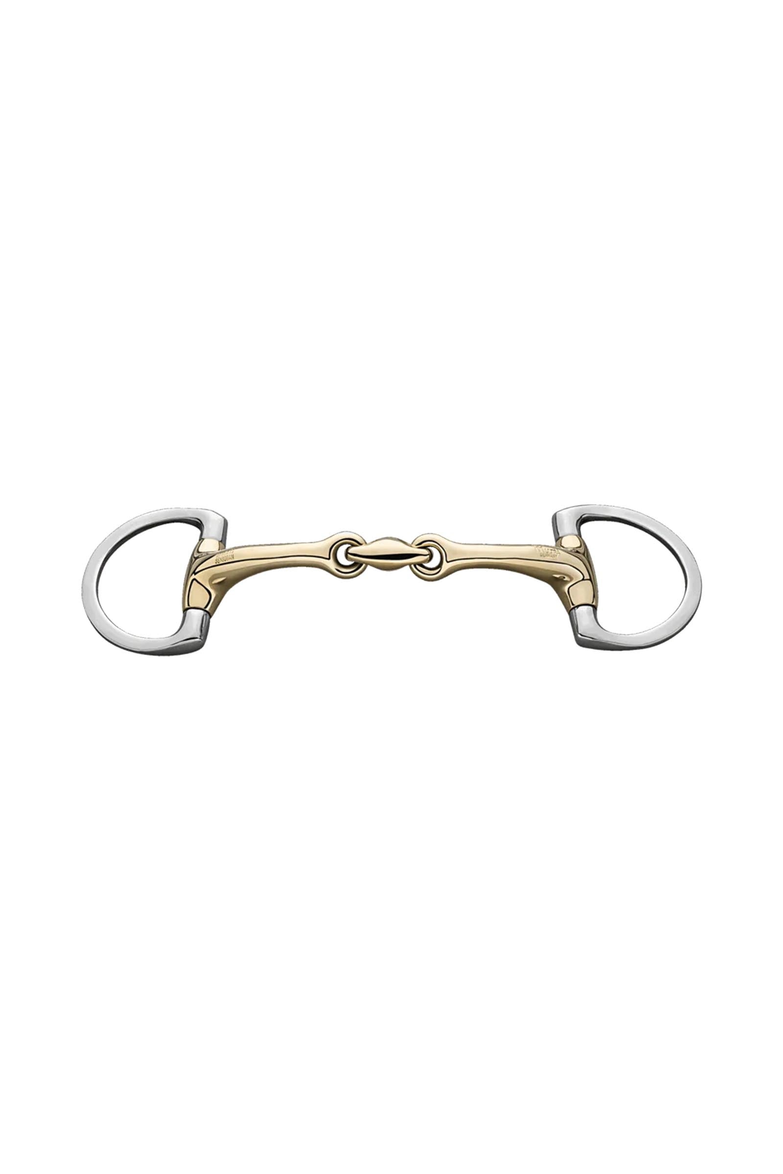 Sprenger Dynamic RS pony island olivové udidlo, dvakrát lomené, 14 mm, Sensogan Horse Bits
