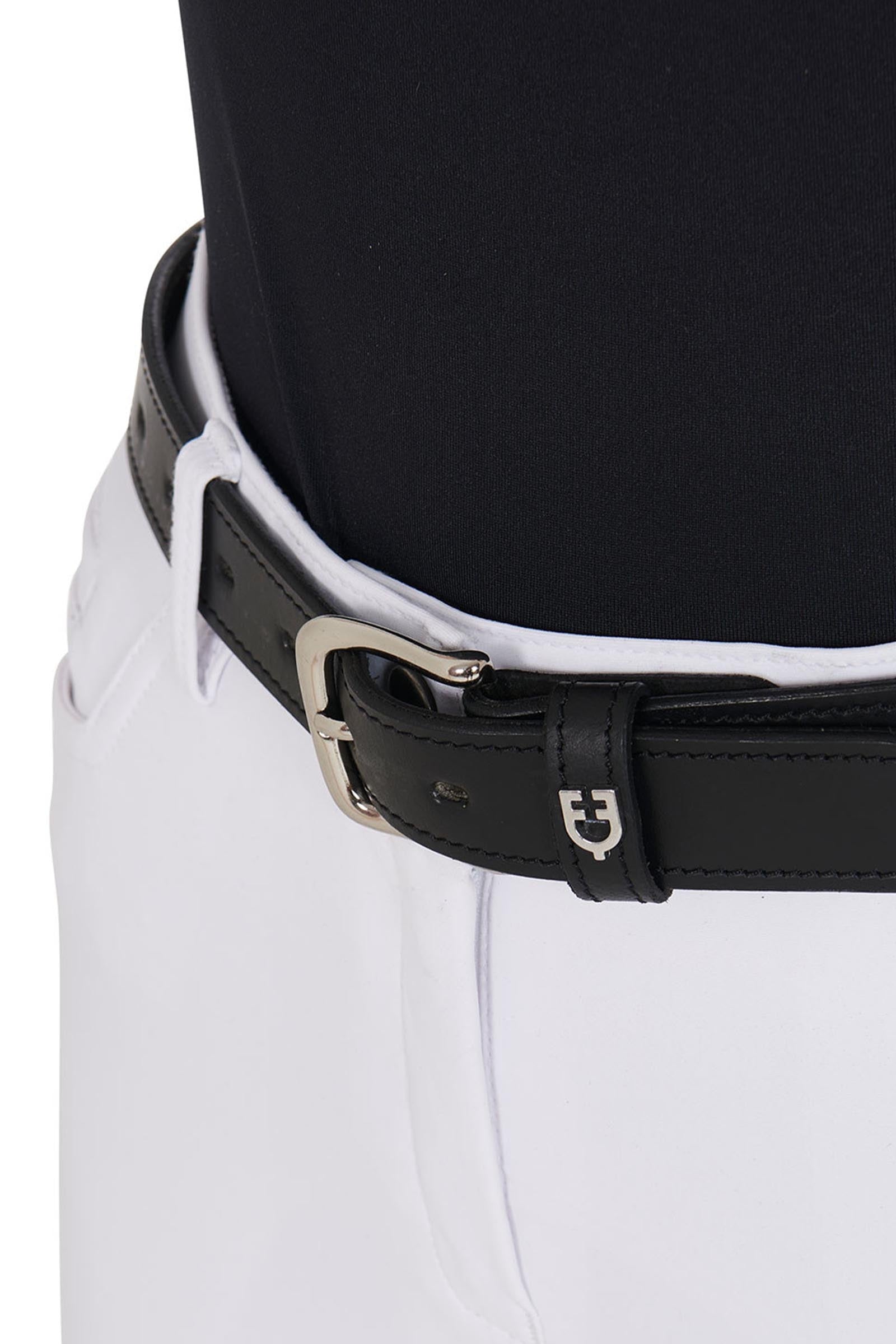 Equestro Leather Belt With Snaffle Bits Accessories