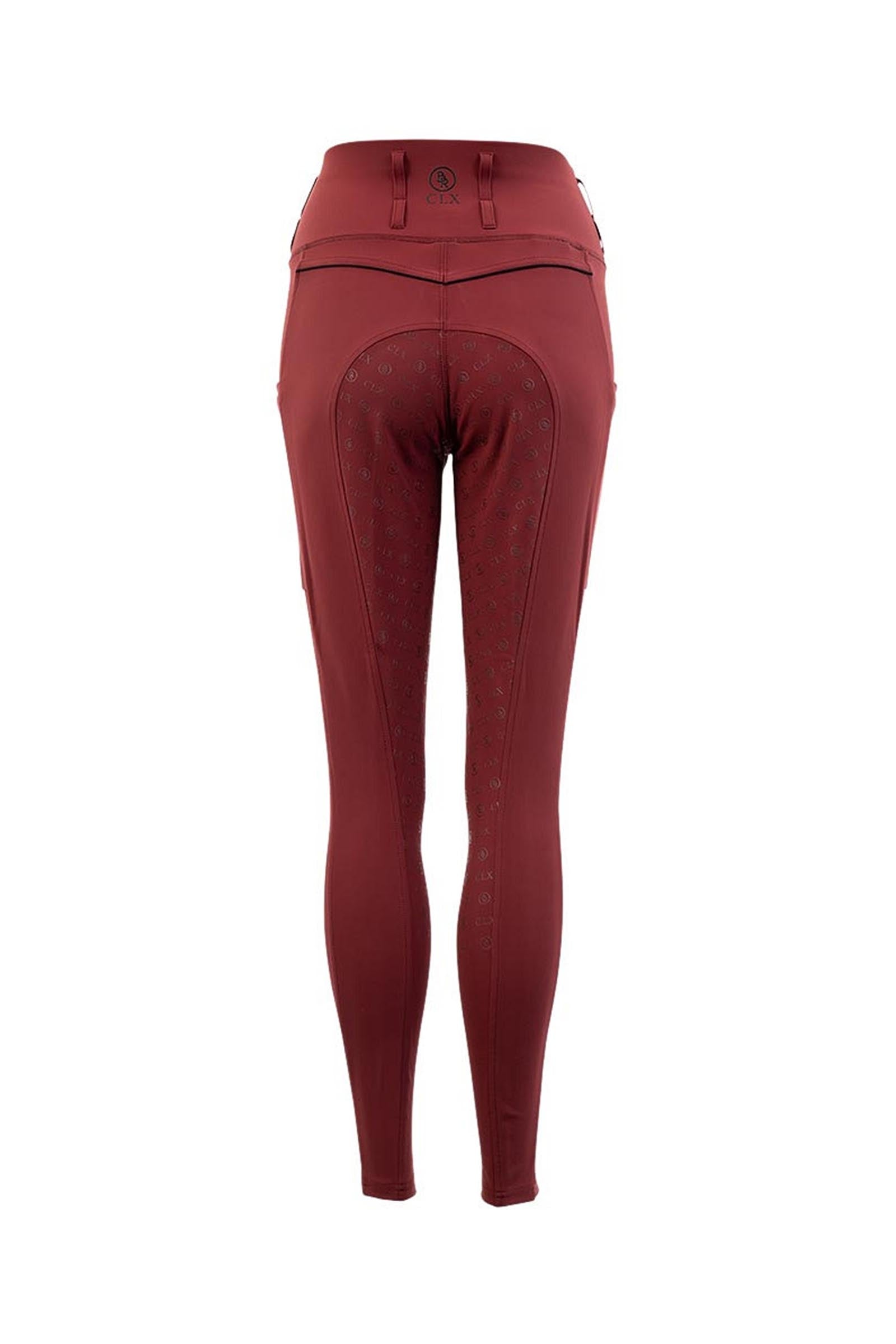 BR CLX dámské jezdecké legíny s celosilikonovým sedem Womens Breeches