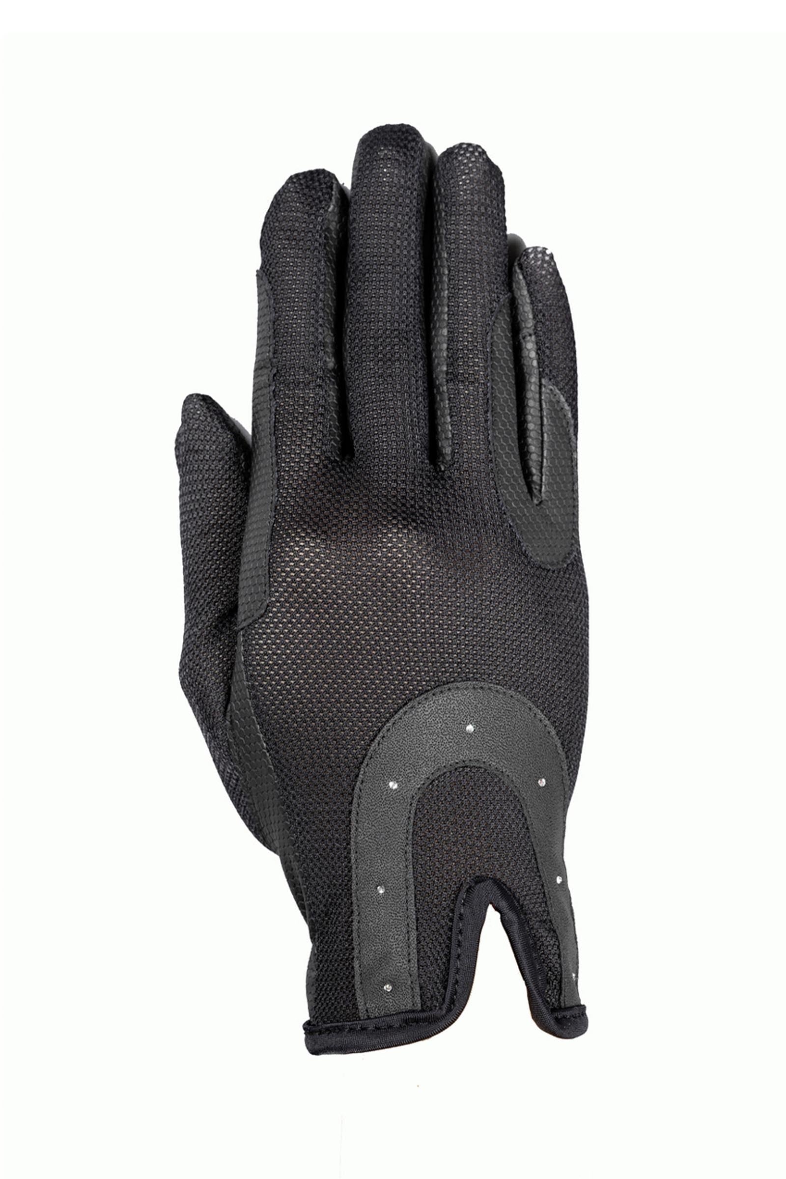 RSL GOOD LUCK jezdecké rukavice s mesh hřbetem Riding Gloves