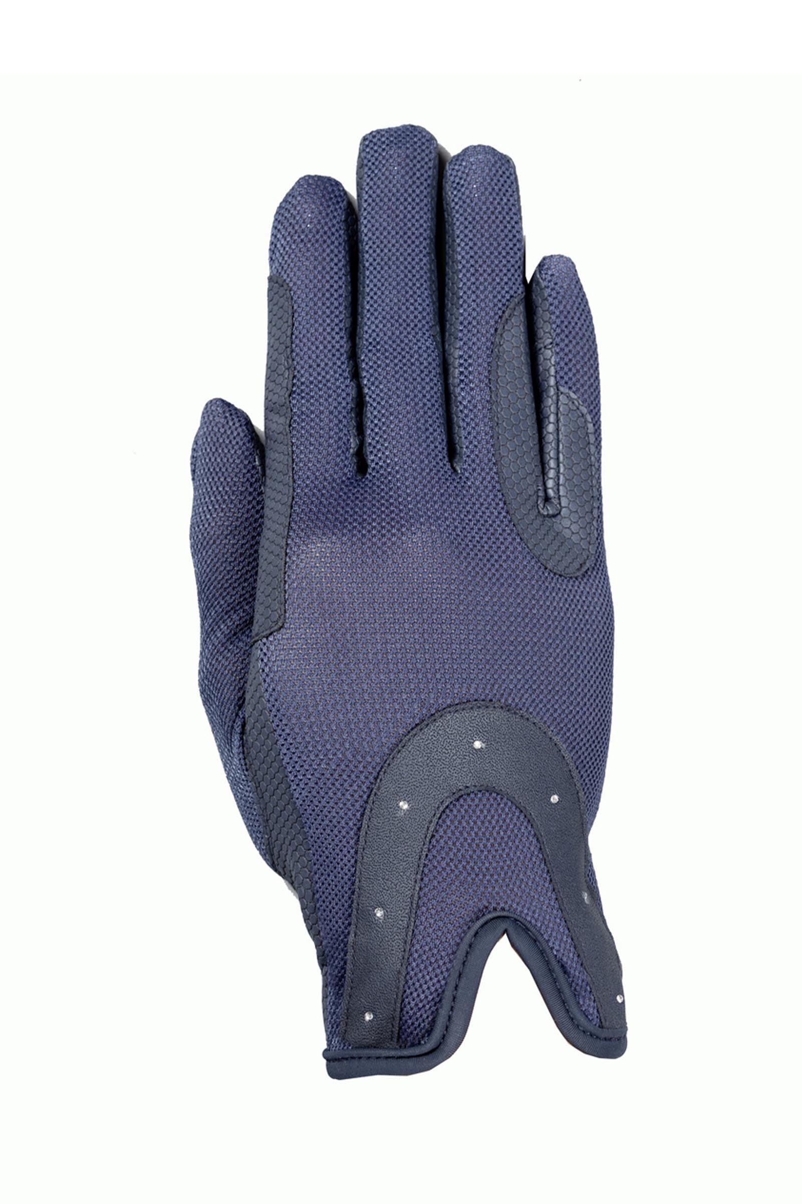 RSL GOOD LUCK jezdecké rukavice s mesh hřbetem Riding Gloves