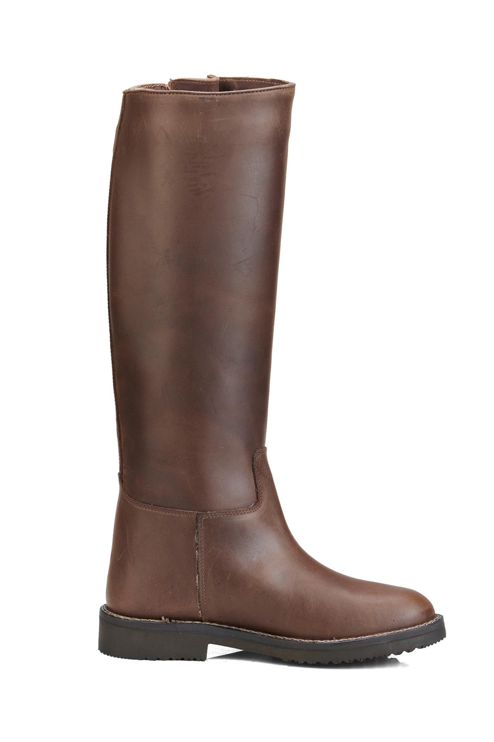 Equestro Unisex Boots With Breathable Inner Lining Riding Boots & Riding Shoes