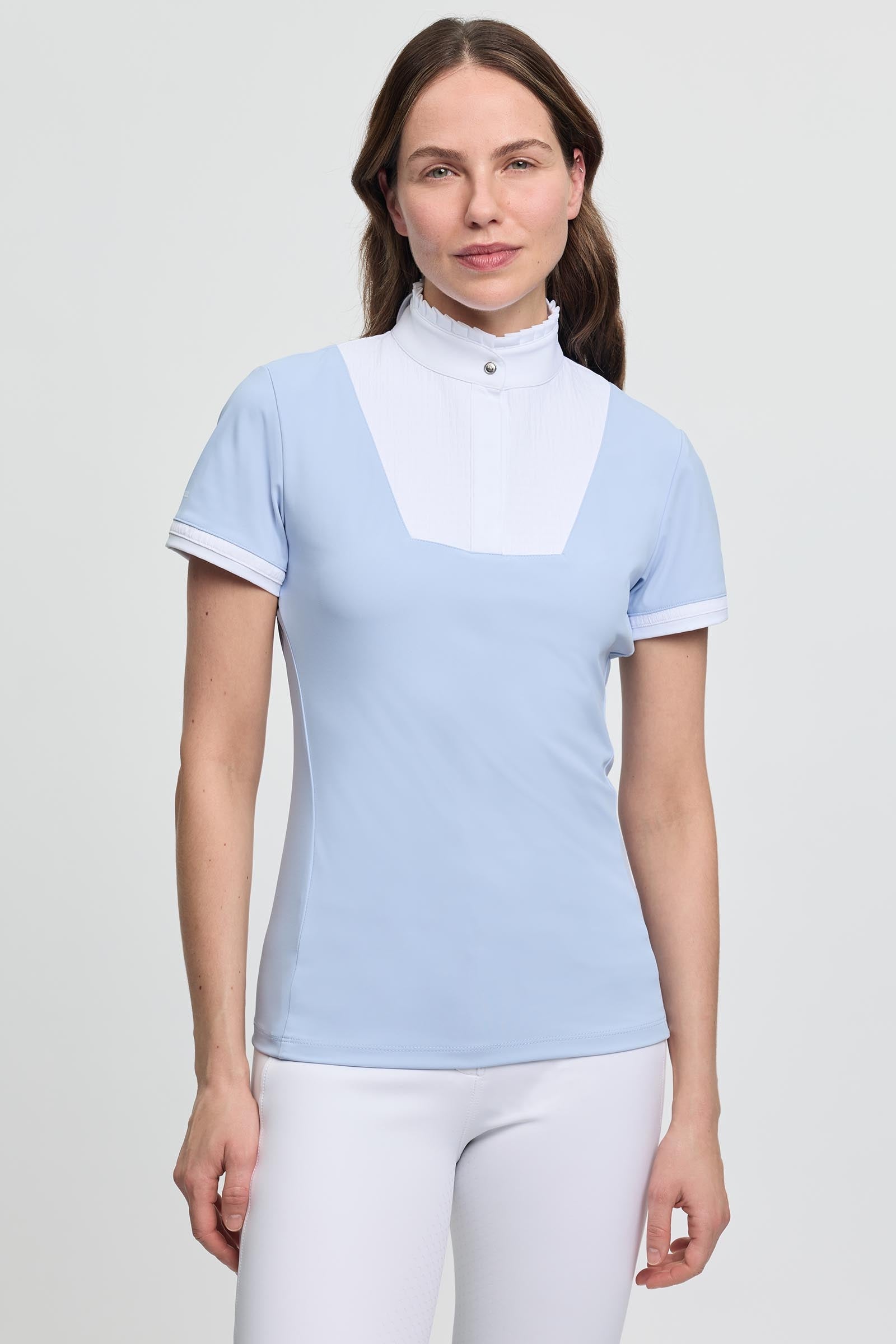 LeMieux Lemieux Sophia Short Sleeve Pleated Show Shirt Women’s Riding Clothing