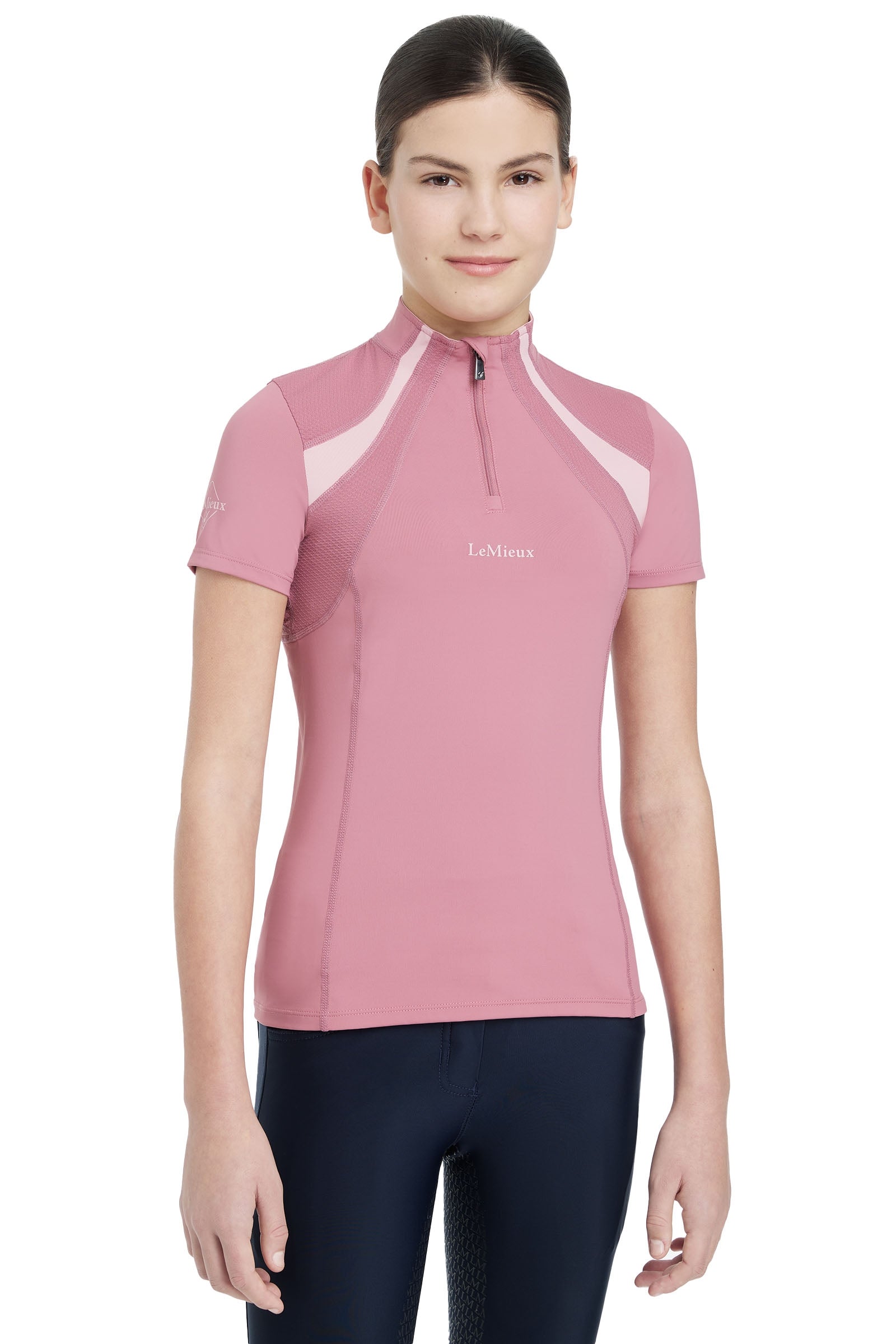 LeMieux Young Rider krátký rukáv Mia Mesh základní vrstva Kids Apparel