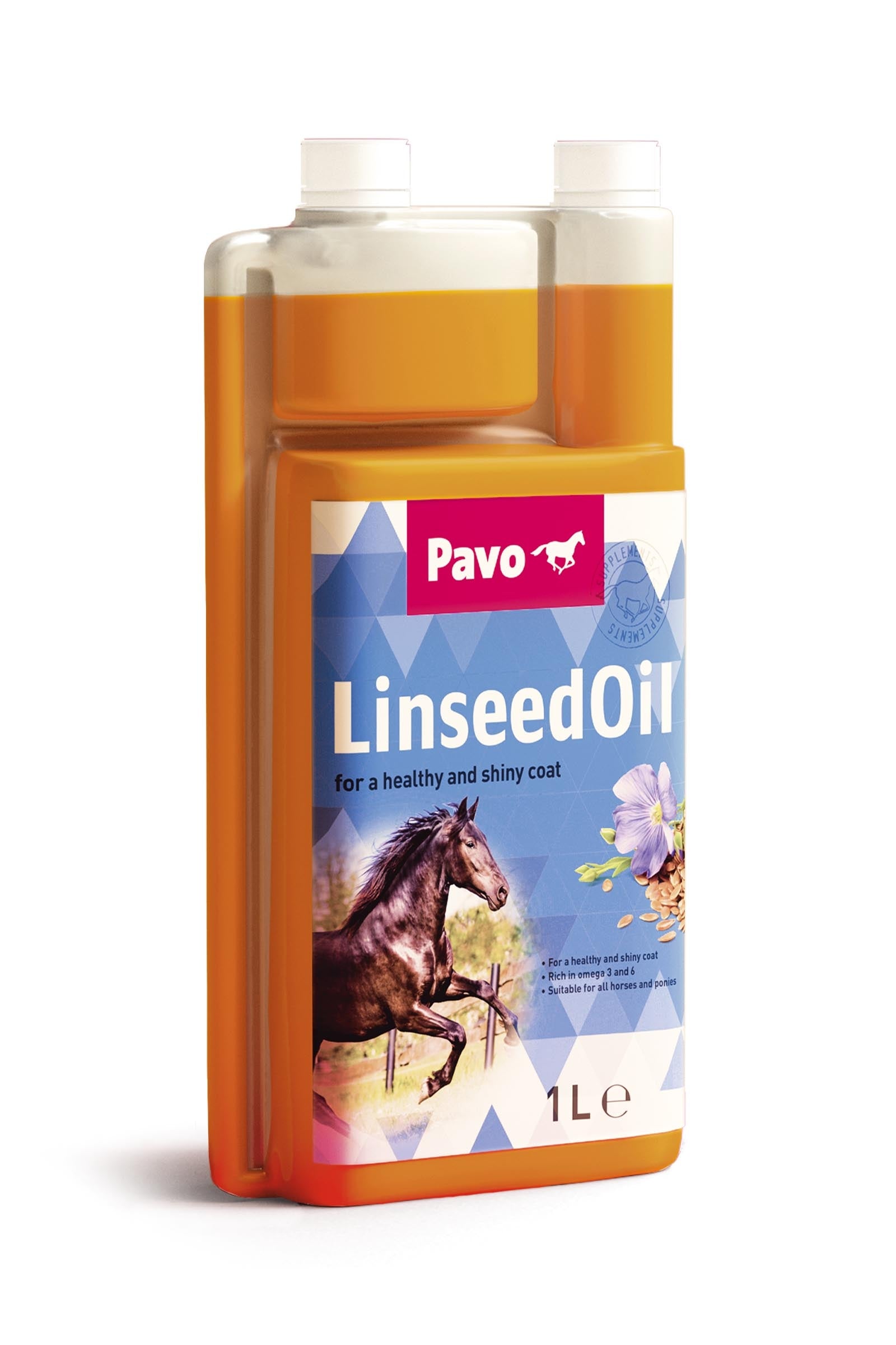 Pavo Linseed Oil, 1l Horse Feed & Nutrition