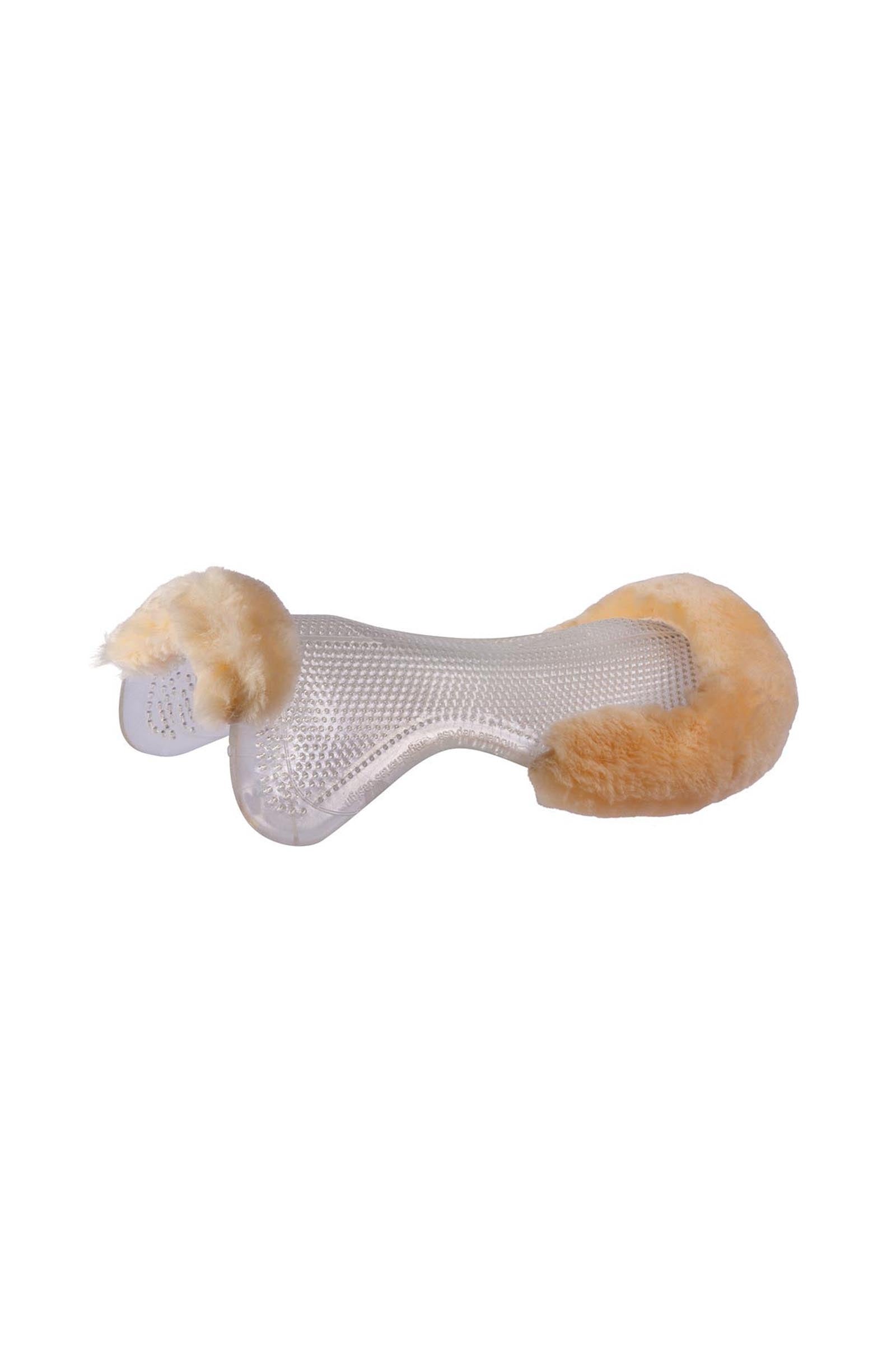 BR Soft Gel Pad s lemováním z ovčí kožešiny Saddle Pads