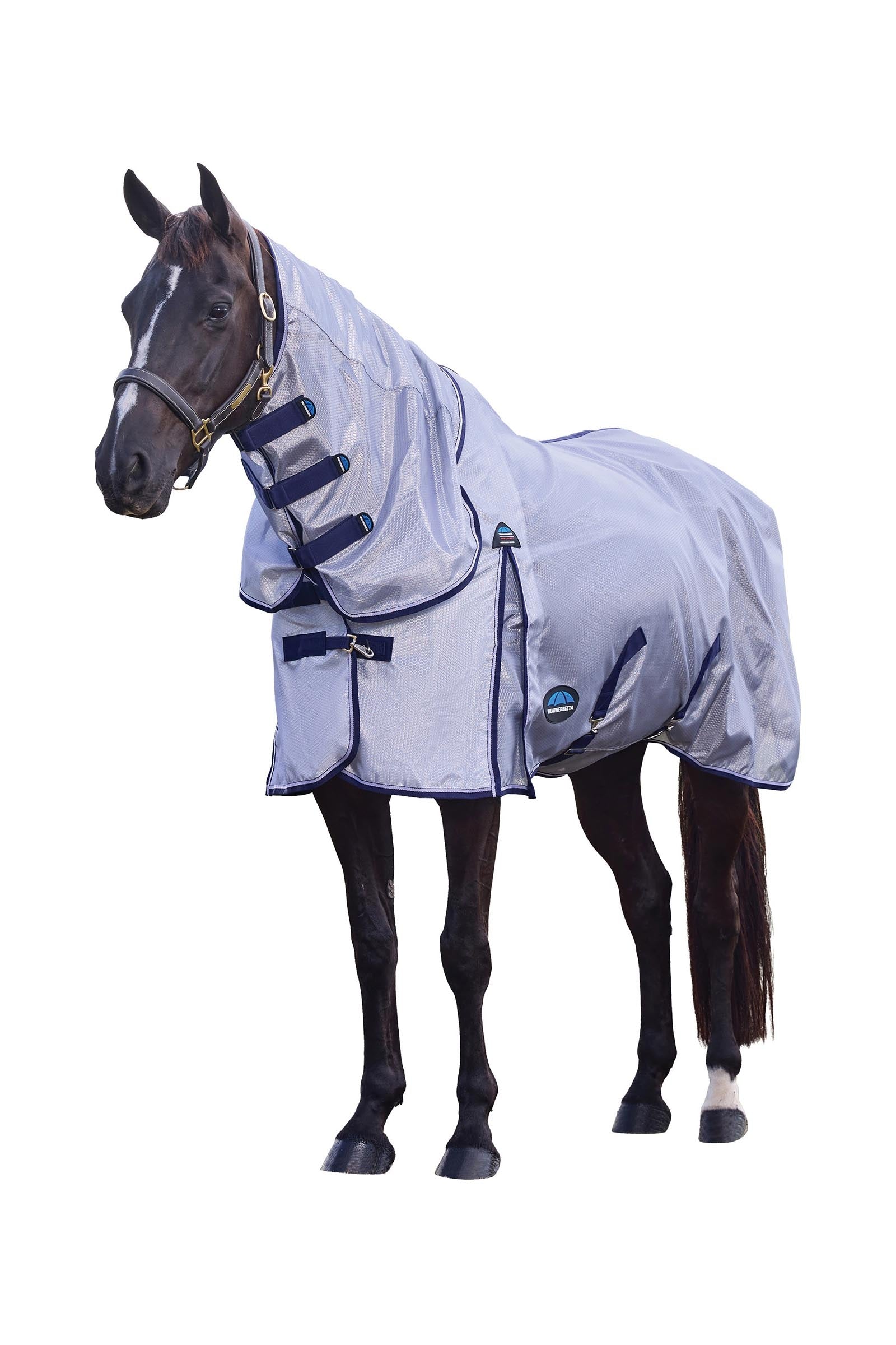 Weatherbeeta ComFiTec Hexi Shield Fliegendecke Kombi s pevným krkem, 0 g Horse Rugs