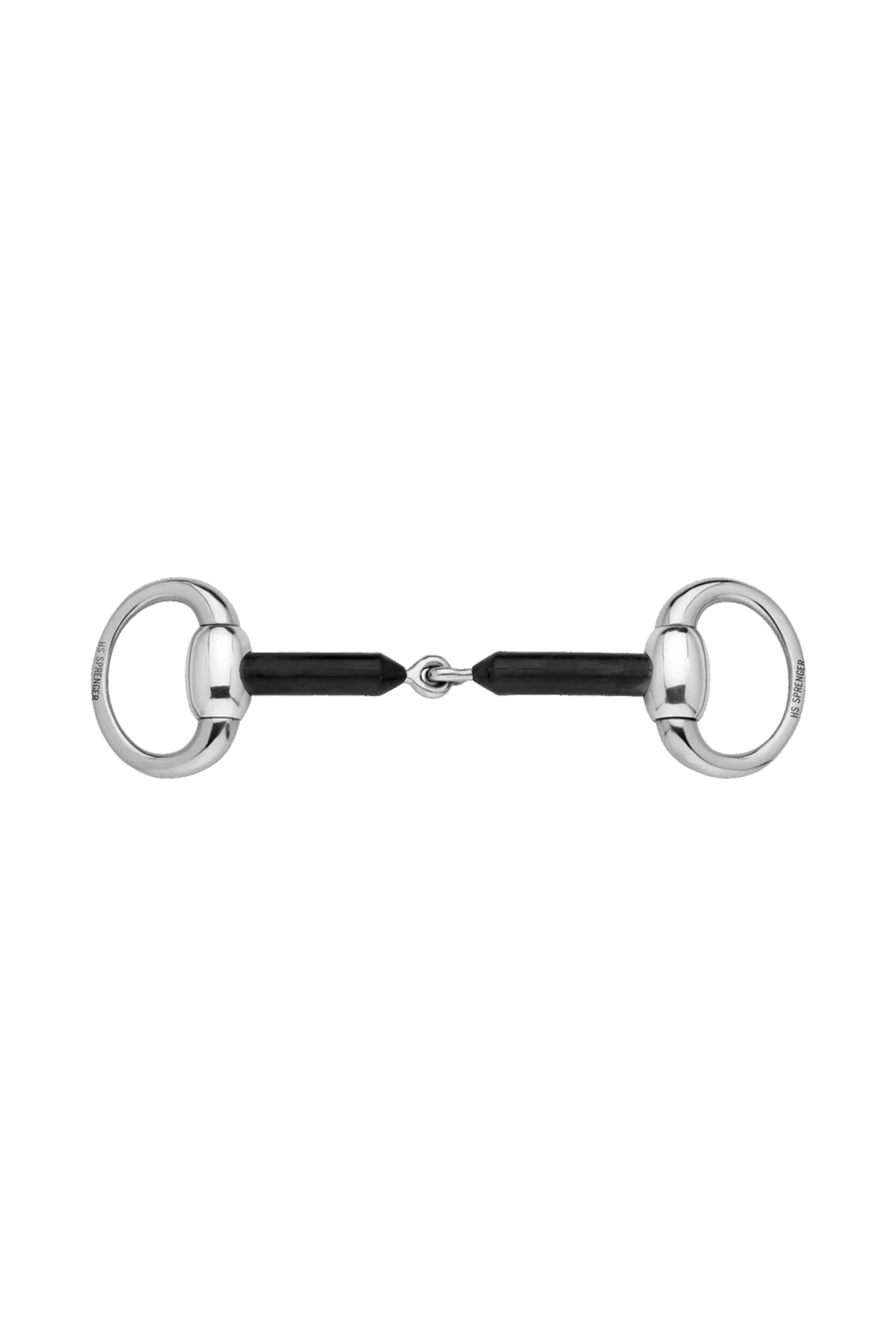 Sprenger olivové kroužkové udidlo Hardcarbon, jednoduše lomené, 16 mm, nerezová ocel Horse Bits
