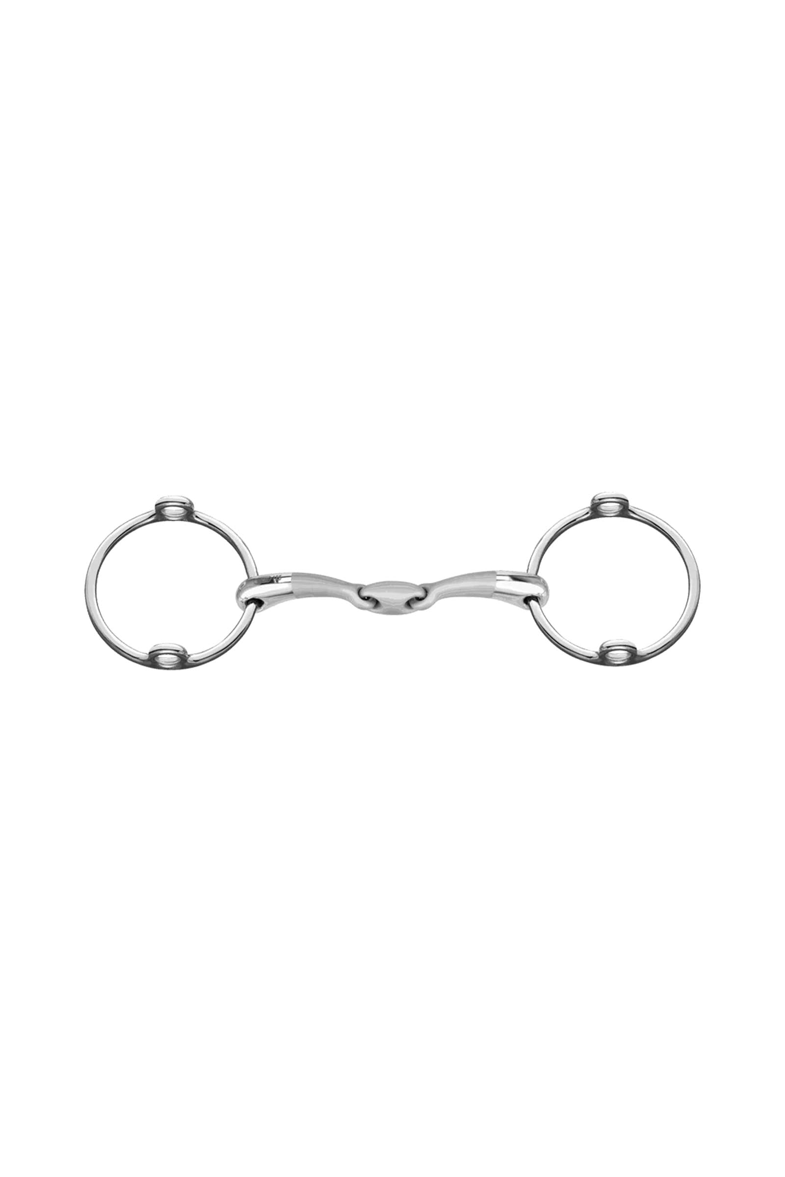 Sprenger Satinox roubíkové udidlo, dvakrát lomené, 14 mm, nerezová ocel Horse Bits