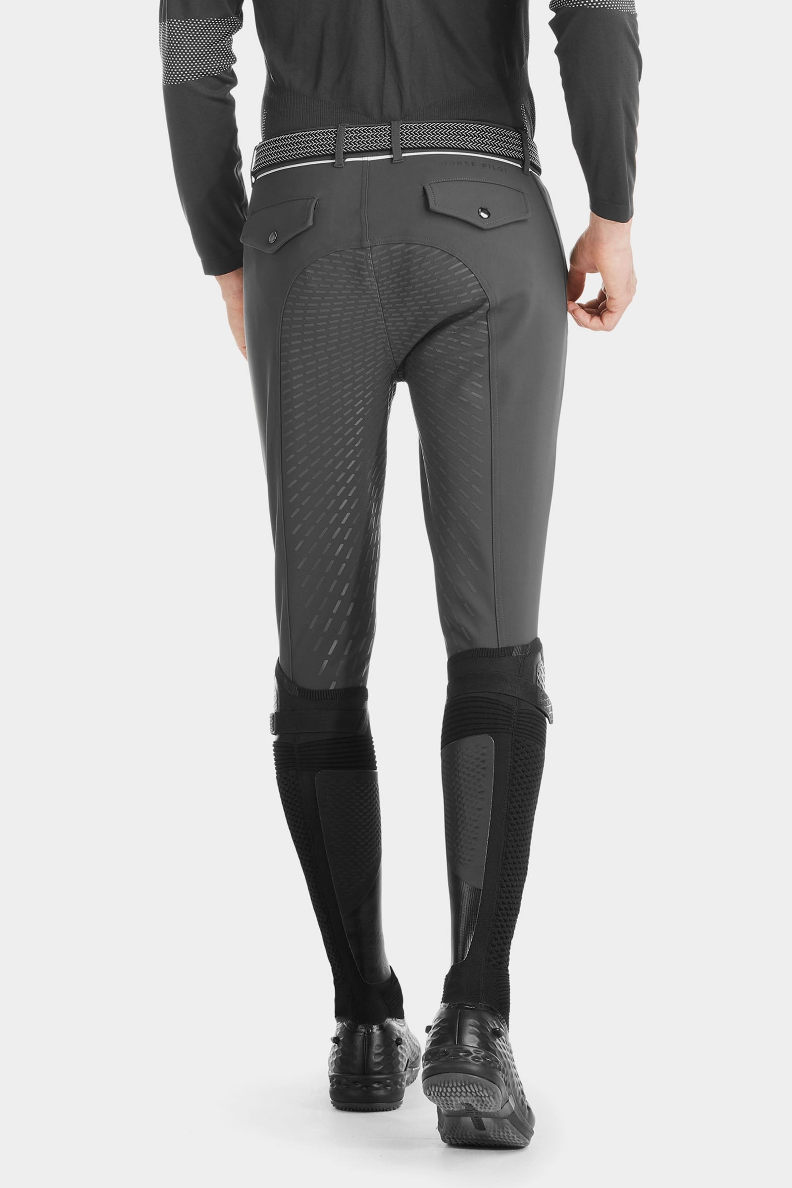 Horse Pilot X-Grip pánské jezdecké kalhoty s celosedem Mens Riding Clothing
