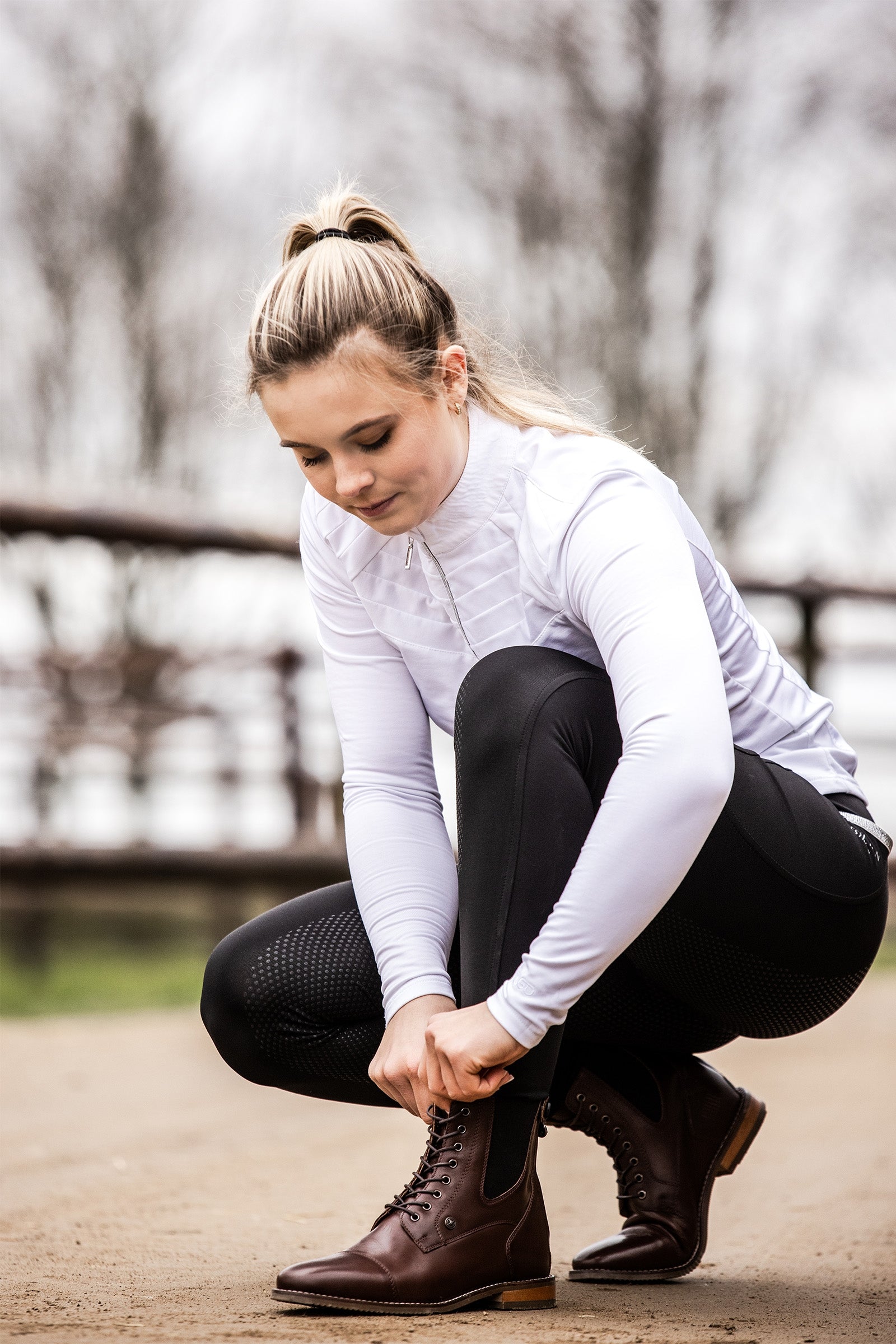 Suedwind Footwear Florentina Back Zip Lace Jodhpur Boots Riding Boots & Riding Shoes