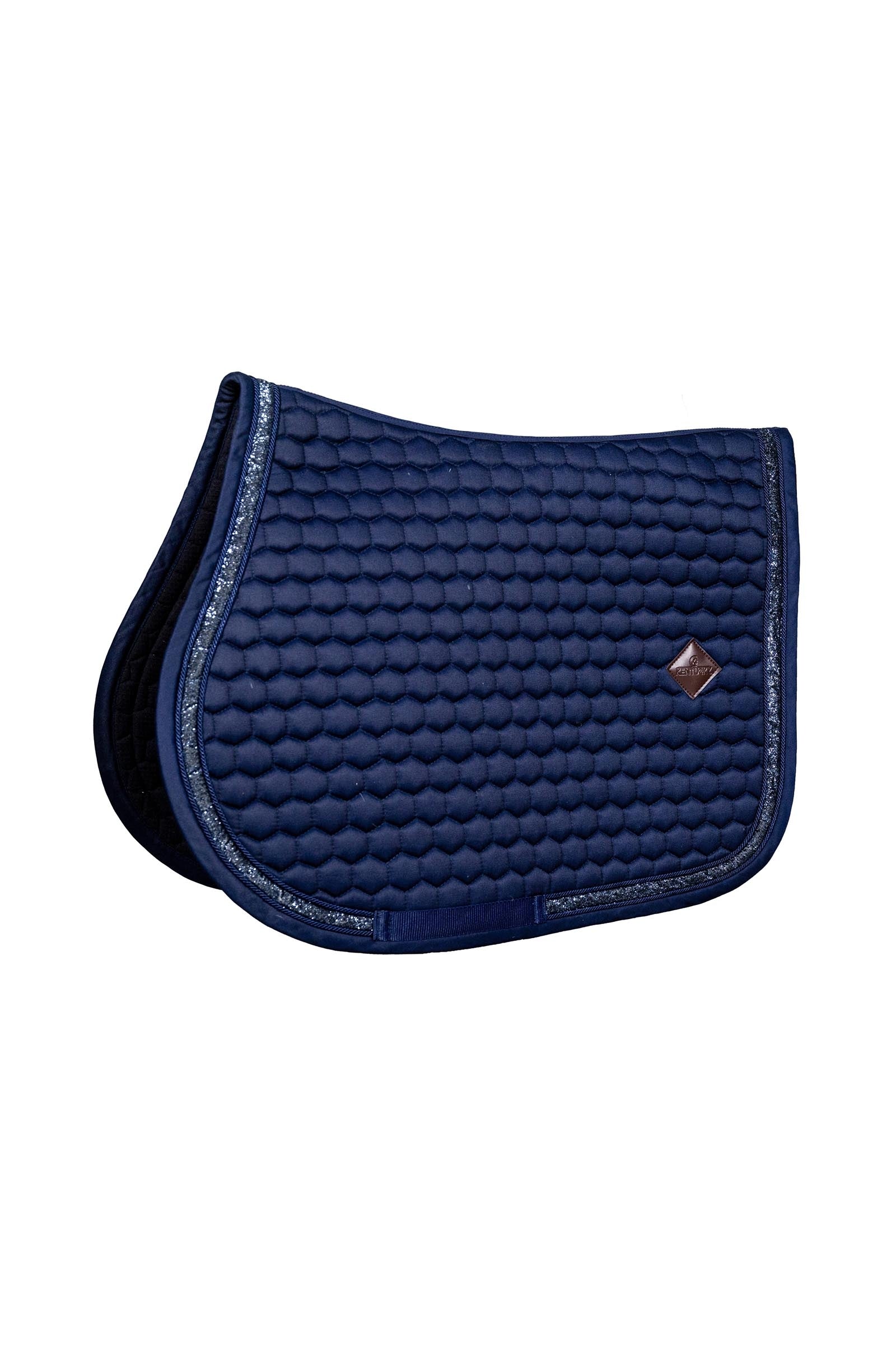 Kentucky Horsewear skoková podsedlová dečka s třpytivým lemem Saddle Pads