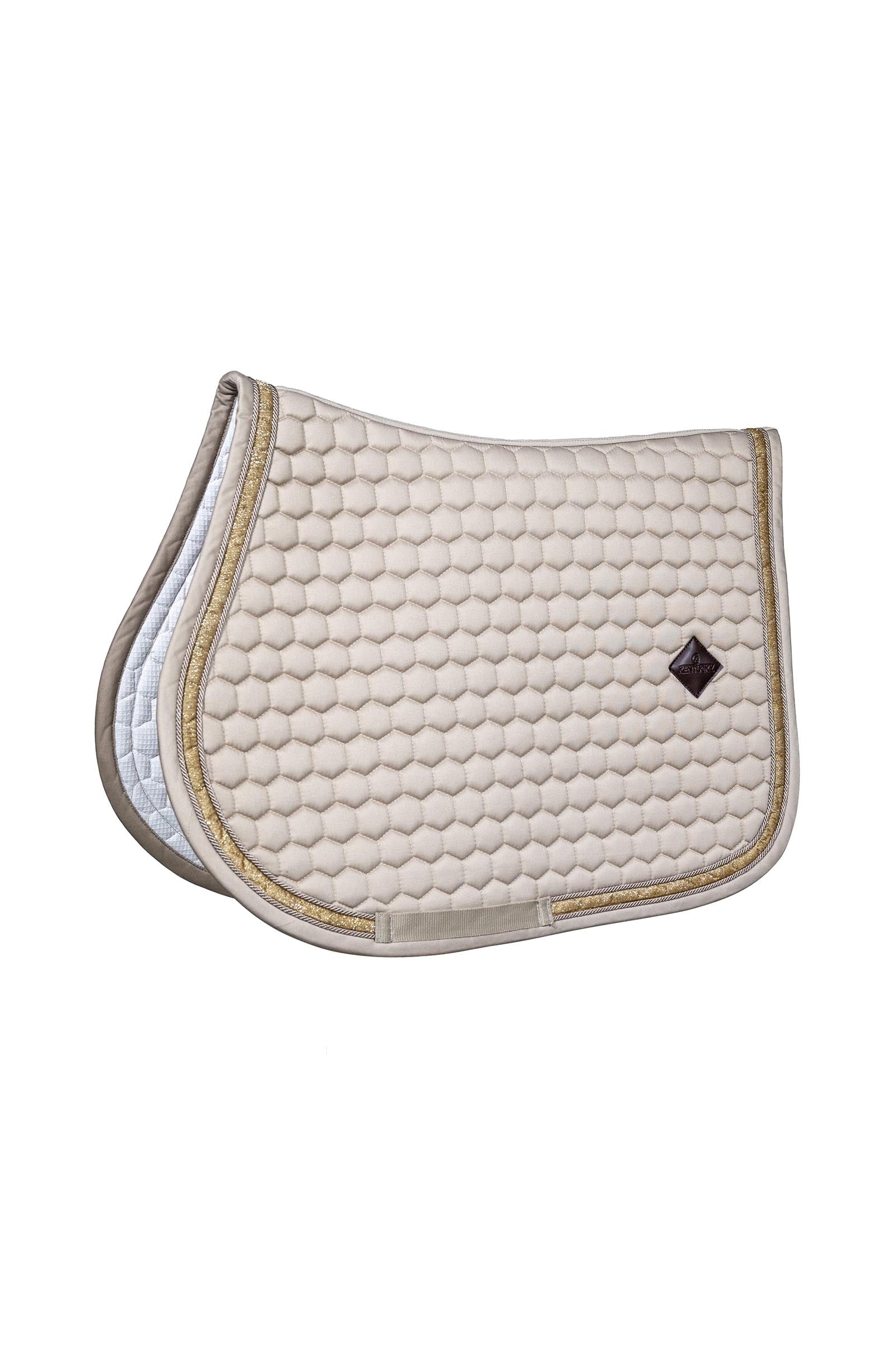 Kentucky Horsewear skoková podsedlová dečka s třpytivým lemem Saddle Pads