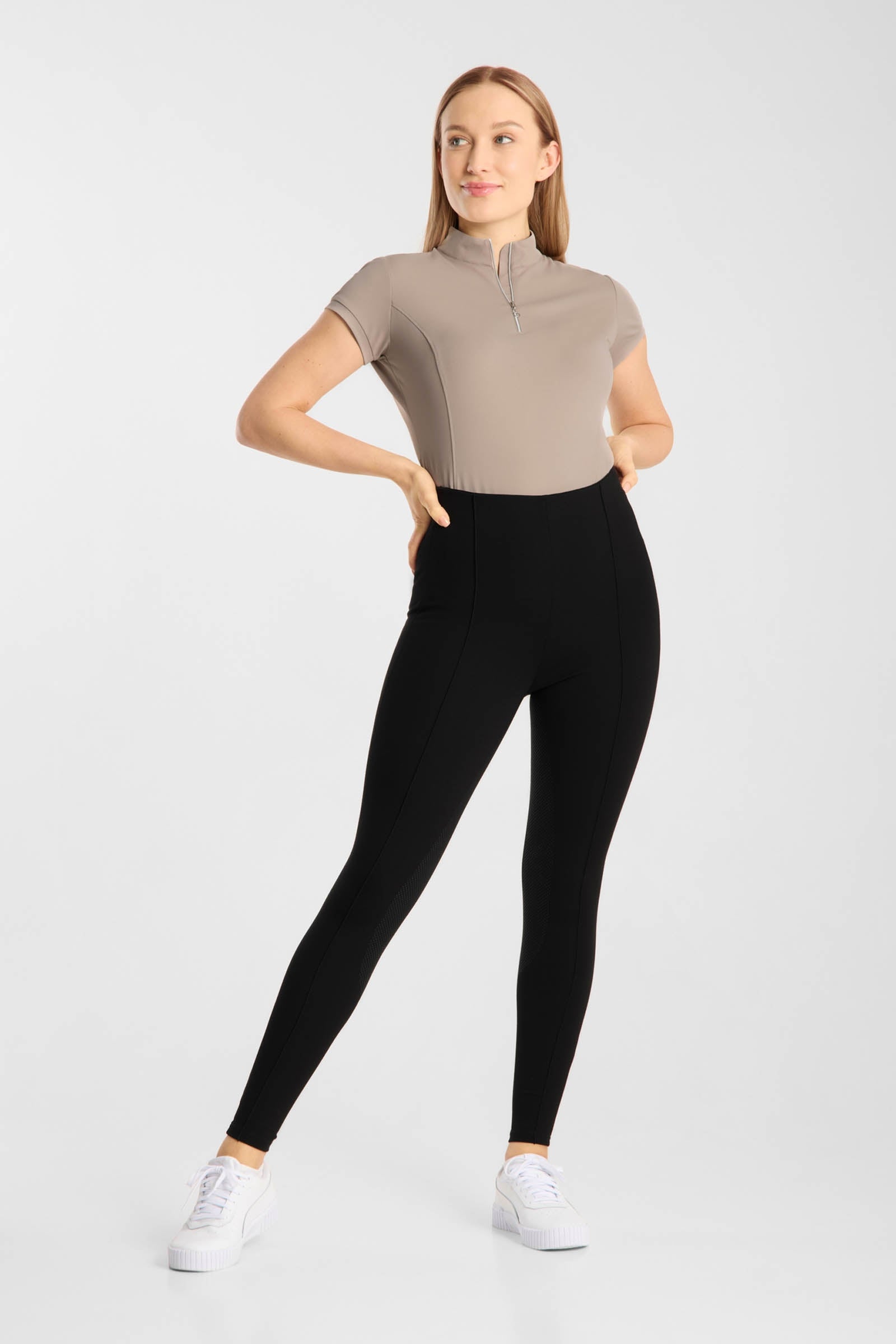 Horze Katharina Women´s Slimming Look Fullgrip Tights Womens Breeches