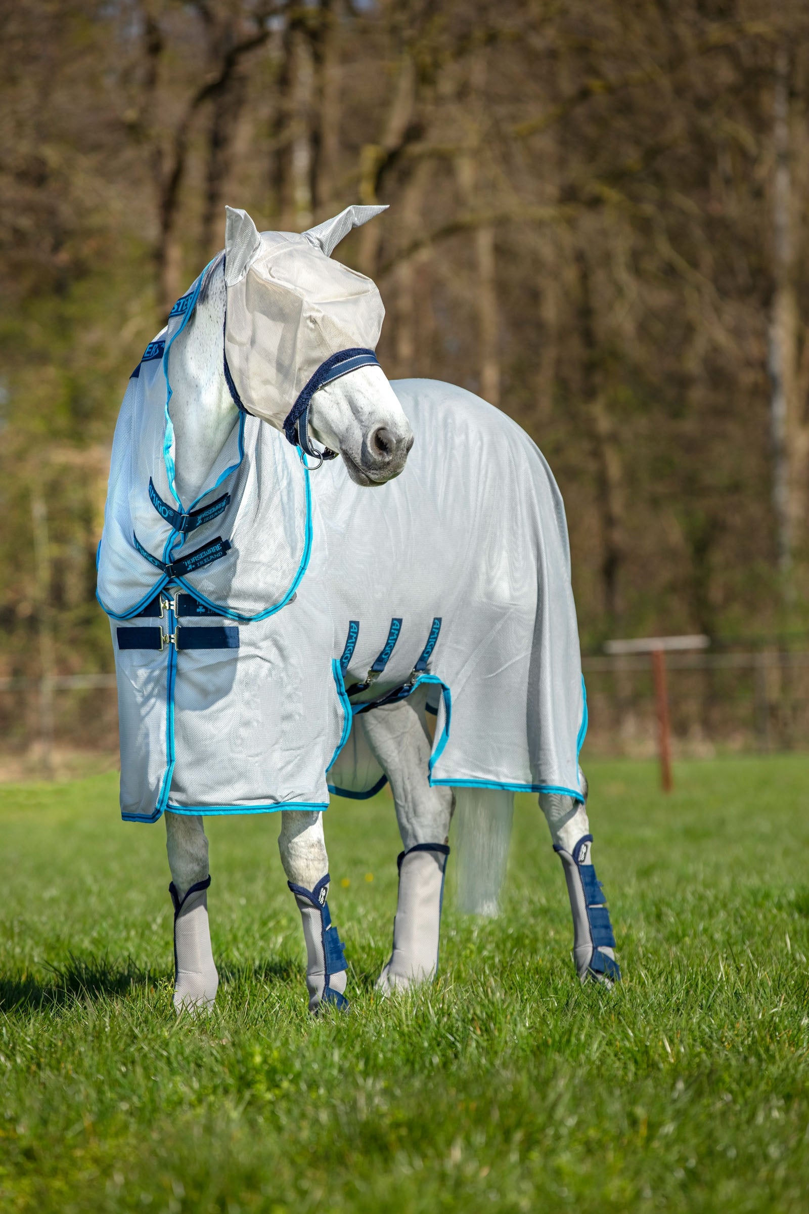 Horseware Amigo Bug Buster fliegende deka s odnímatelným halsteil Horse Rugs