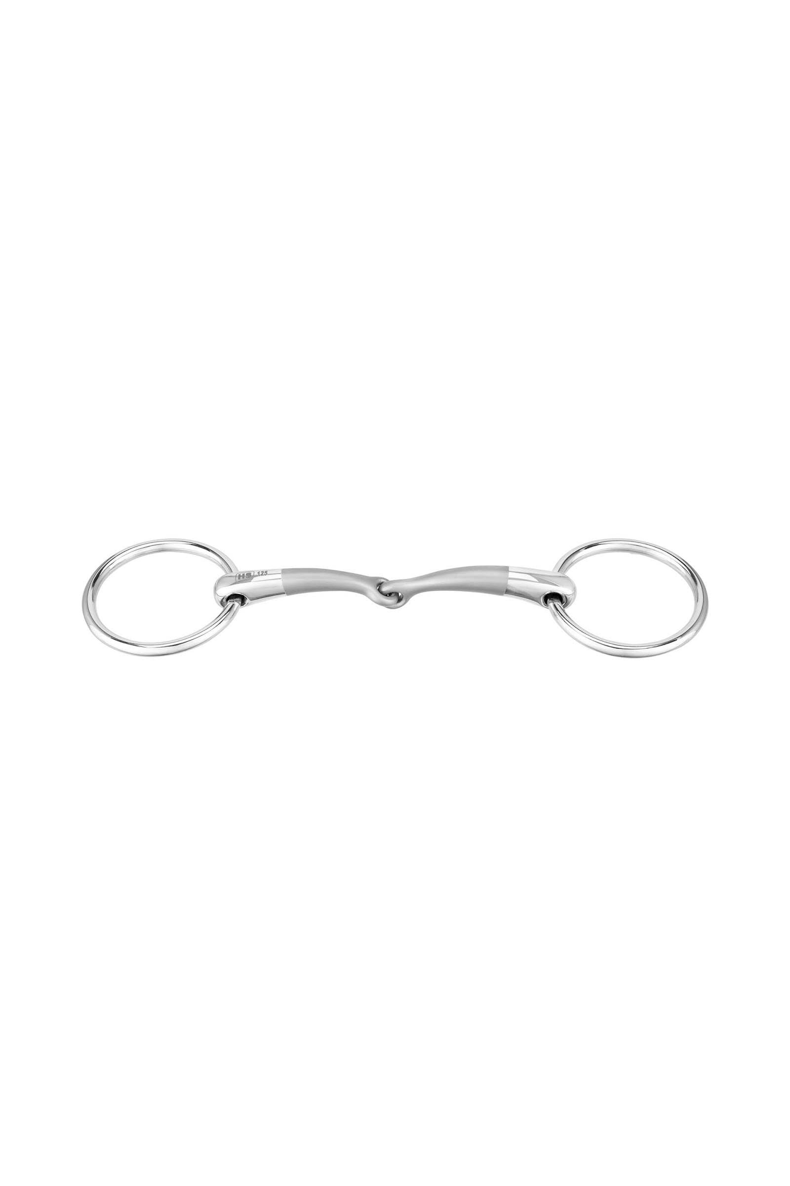 Sprenger Satinox podložní udidlo, jednoduše lomené, 12 mm, 55 mm kroužek, nerezová ocel Horse Bits