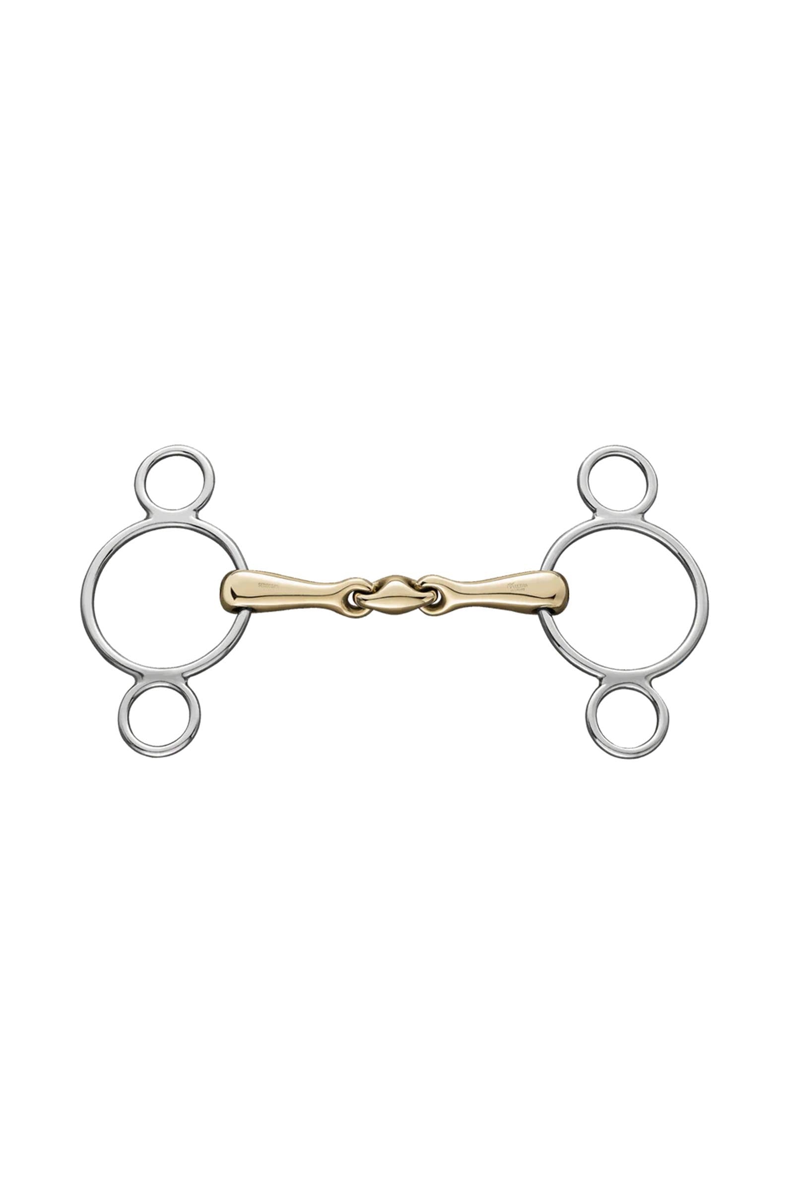 Sprenger KK Ultra 3-kroužkové udidlo, dvojité lomení, 14 mm, Sensogan, 115 mm Horse Bits