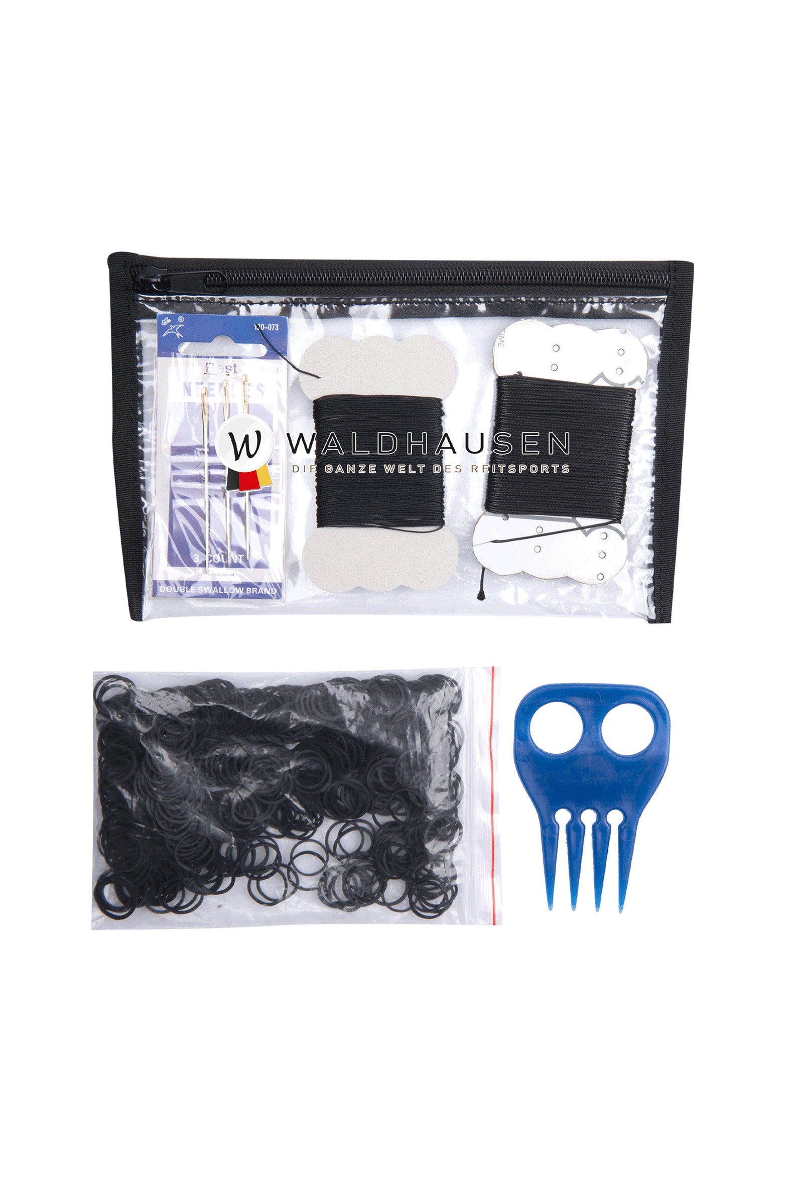 Waldhausen Set na zaplétání hřívy Horse Grooming Tools