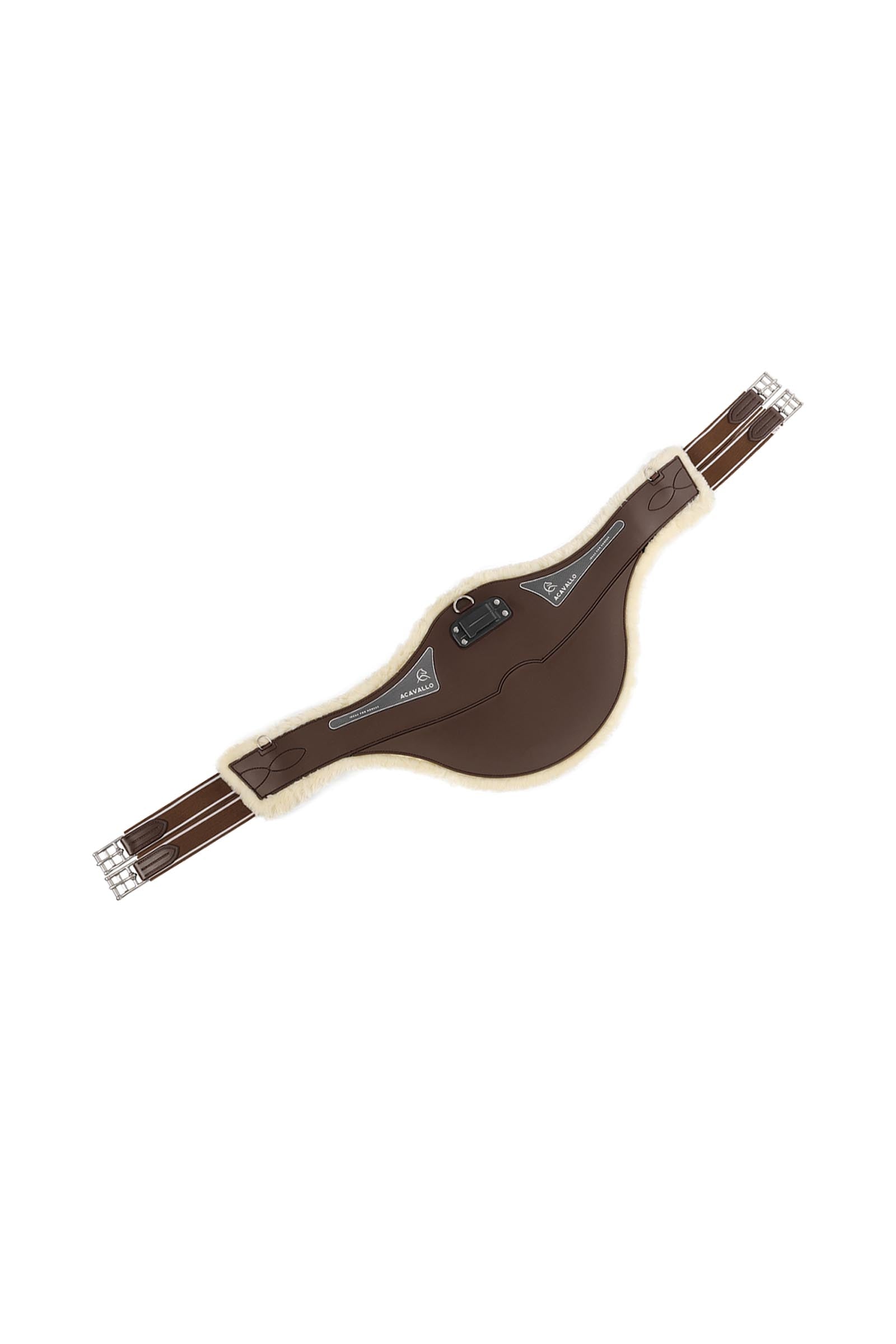 Acavallo Ochranný Podbřišník proti Hřebům Klasický Gel s Umělou Kožešinou Saddles, Girths & Stirrups