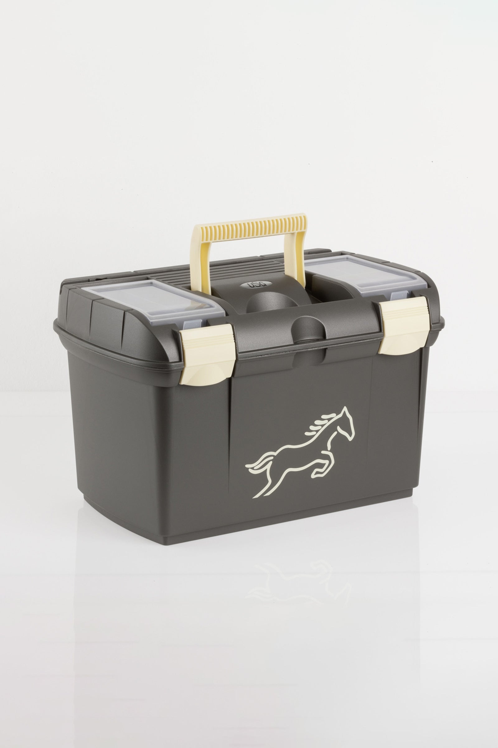 USG box na čištění s držákem na kartáče Horse Grooming Tools