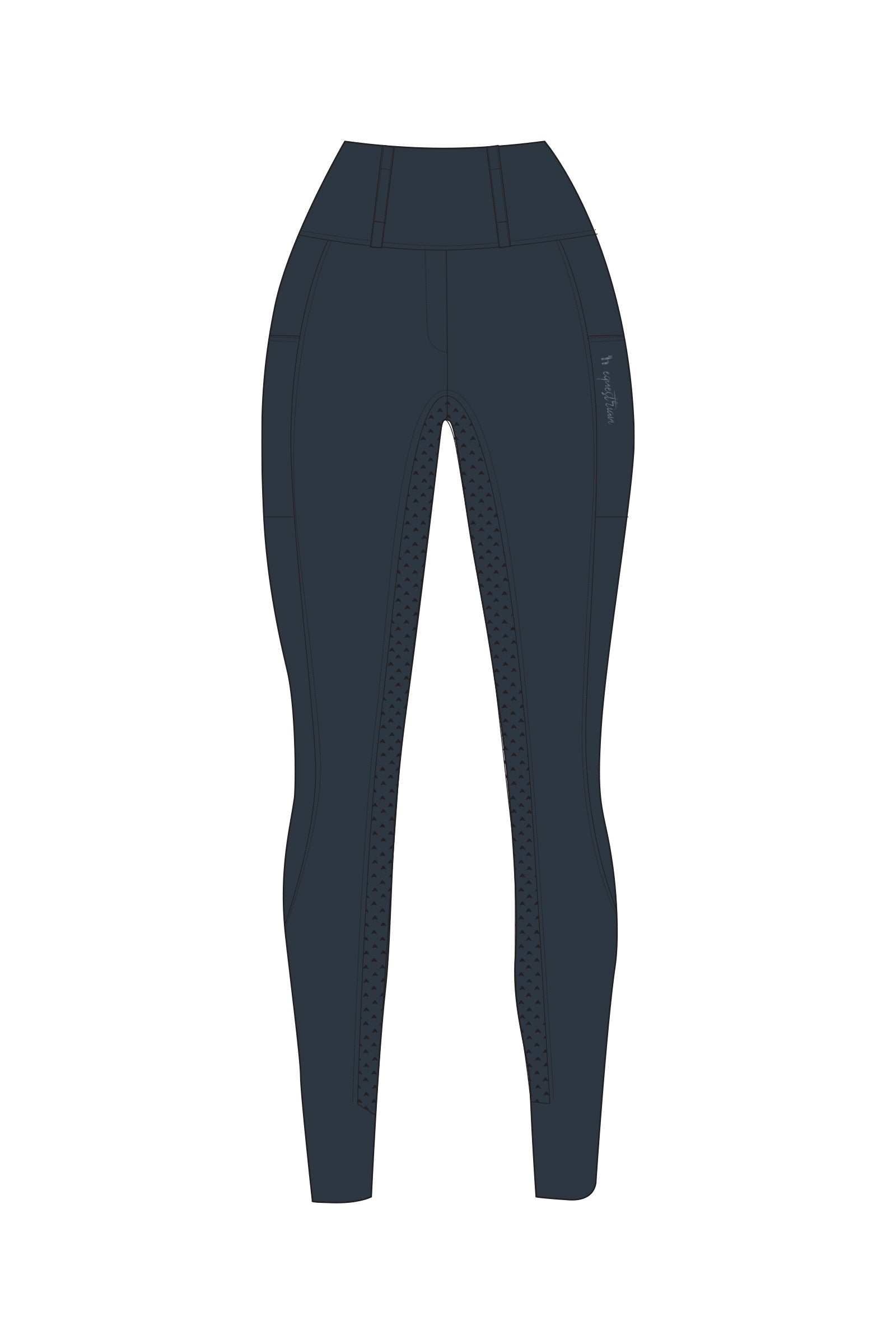Horze Anya Hybrid Thermotights s Fullgripem Womens Breeches